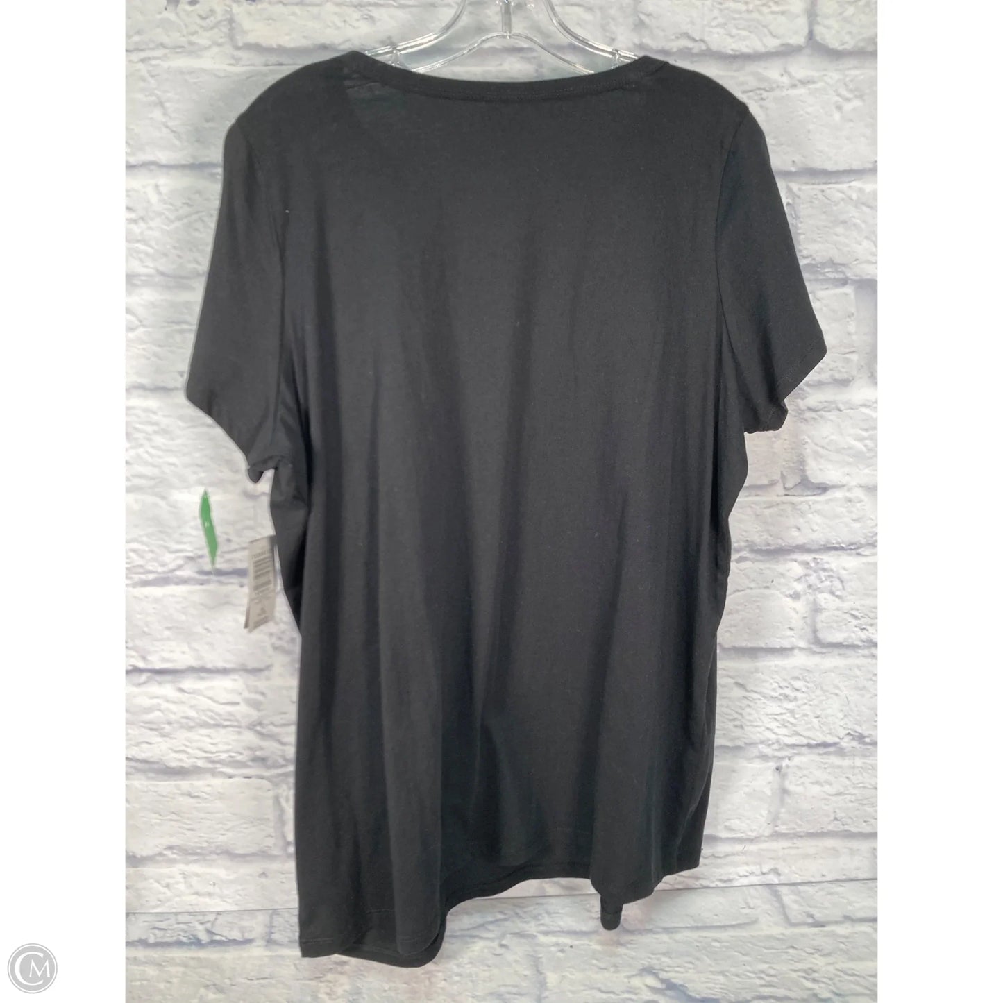 Top Short Sleeve By Torrid In Black, Size: 1x