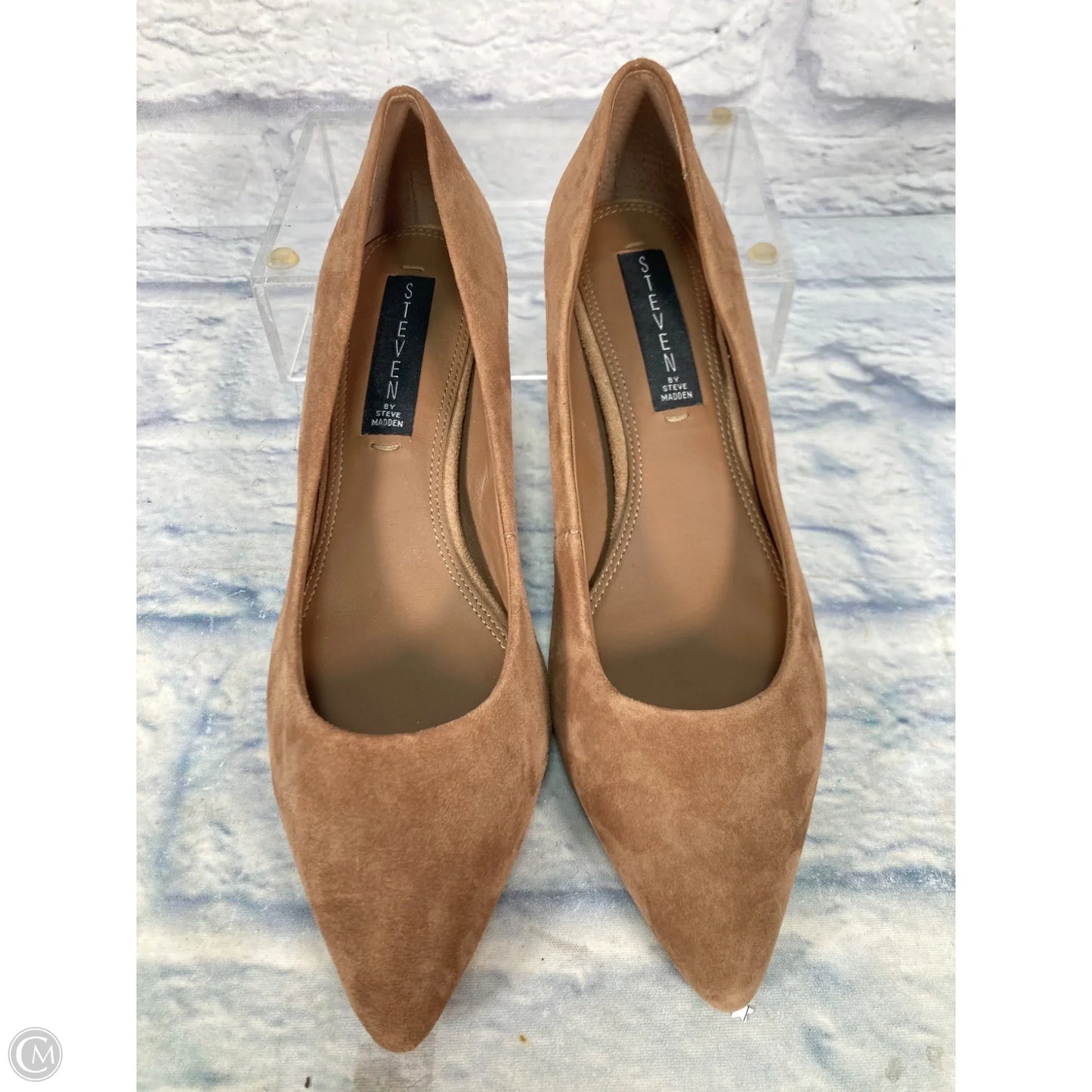 Shoes Heels Kitten By Steve Madden In Brown, Size: 8