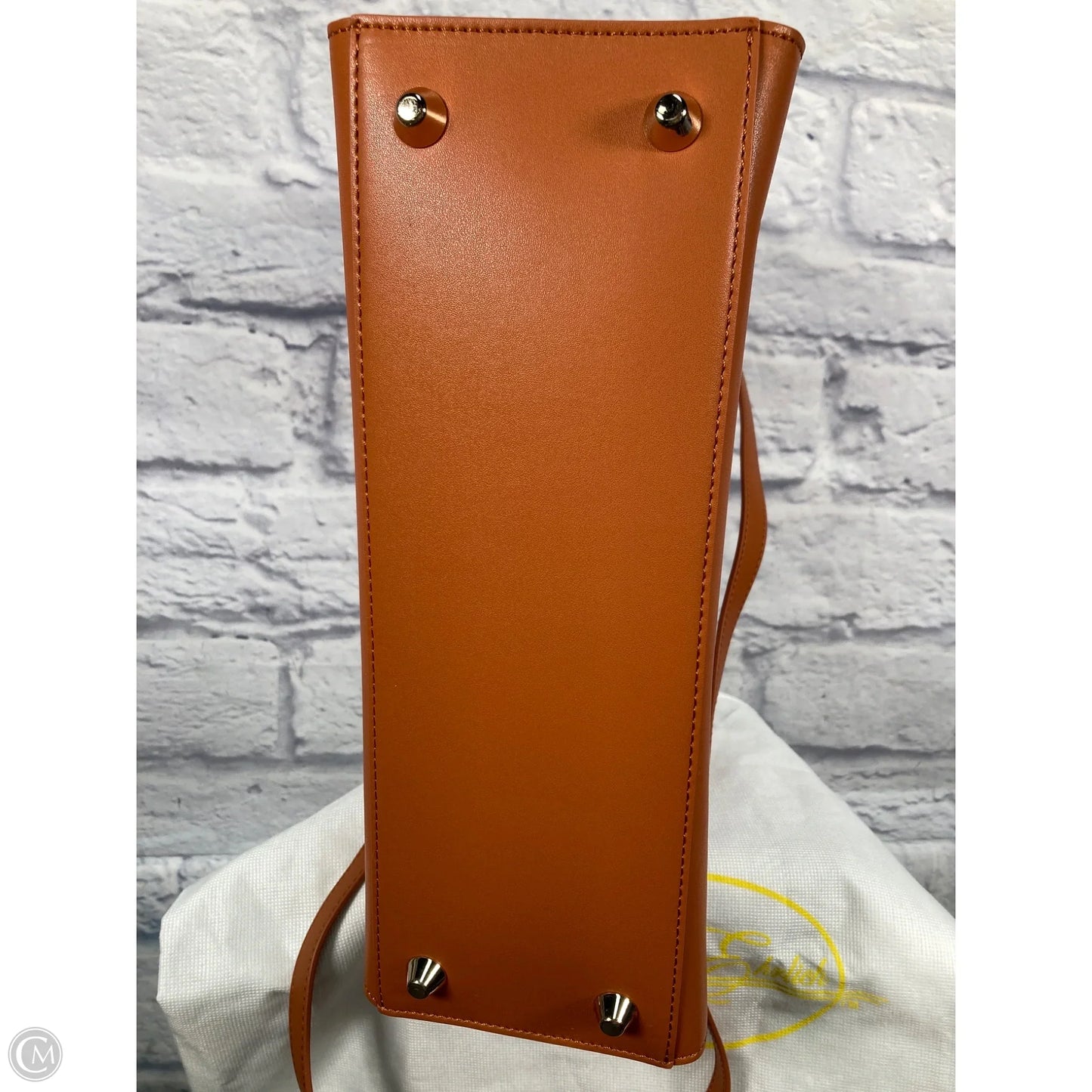 Handbag Leather By Clothes Mentor, Size: Large