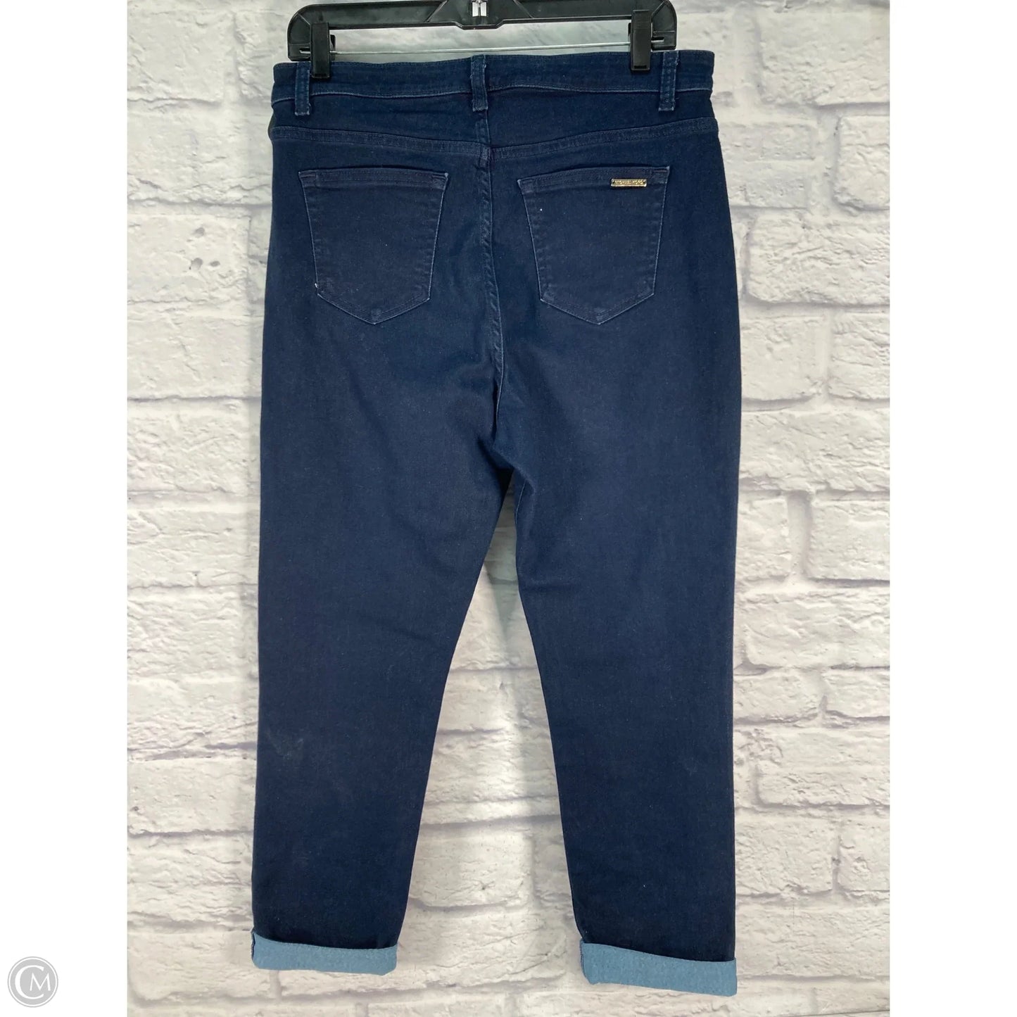Jeans Designer By Michael Kors In Blue Denim, Size: 12