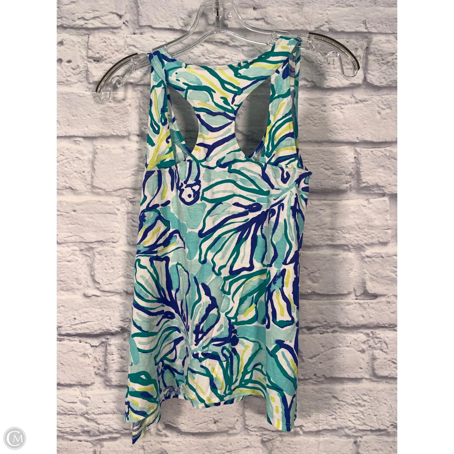 Tank Top Designer By Lilly Pulitzer In Green, Size: Xxs