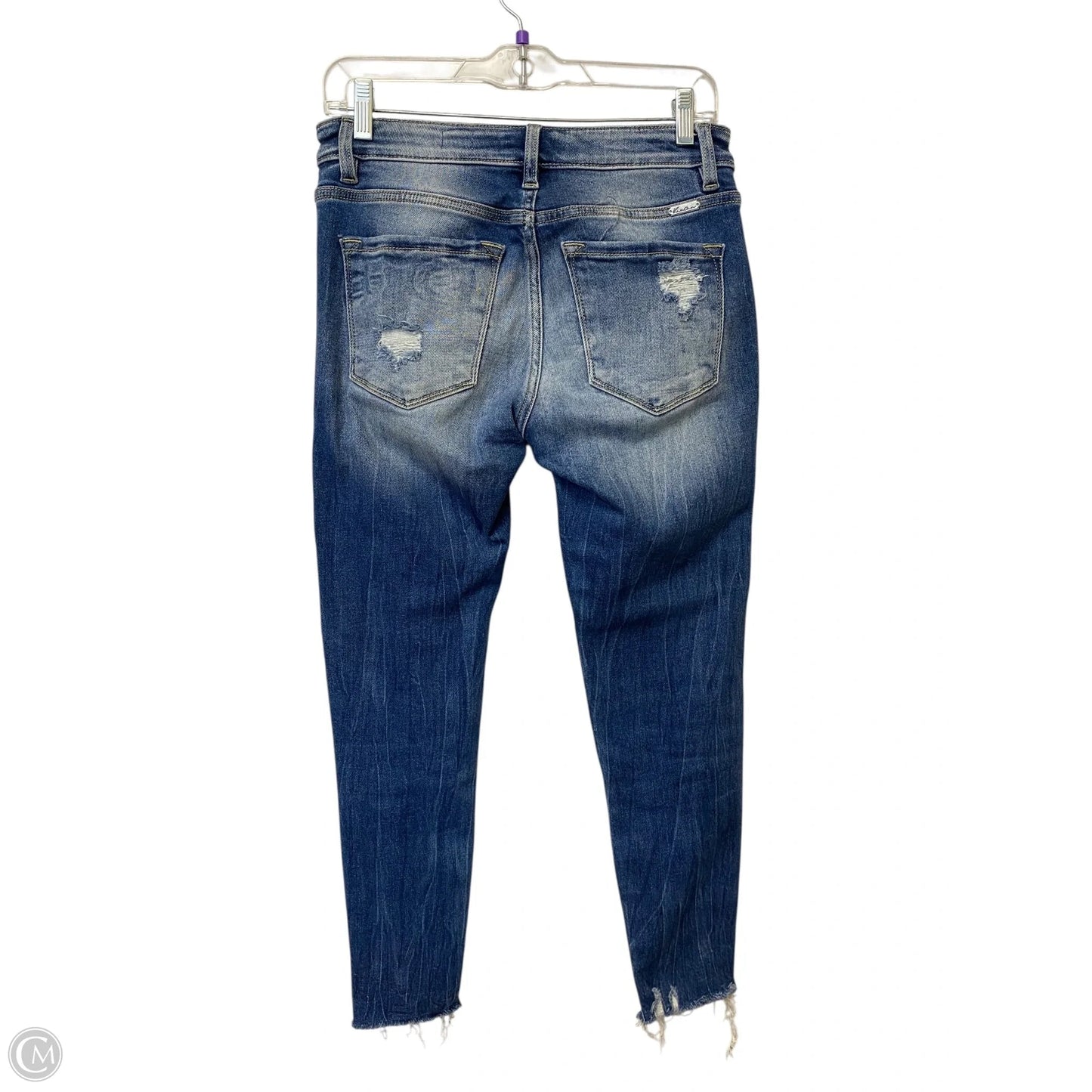 Jeans Skinny By Kancan In Blue Denim, Size: 26