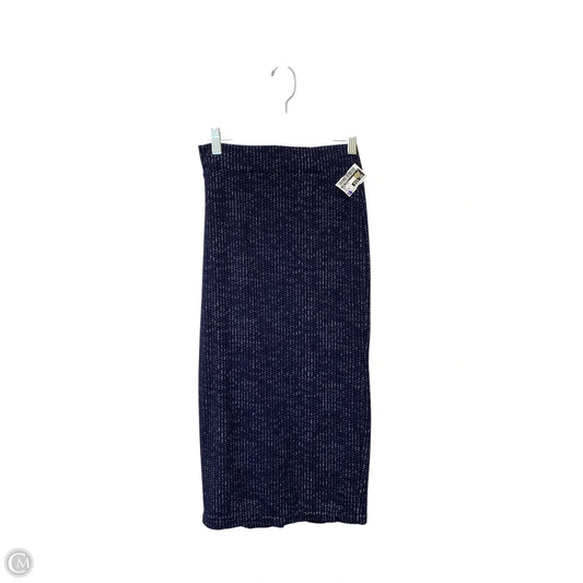Skirt Midi By Free People In Navy, Size: Xs