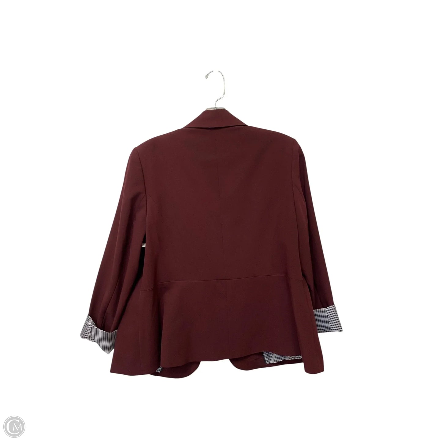 Blazer By Worthington In Maroon, Size: Xl