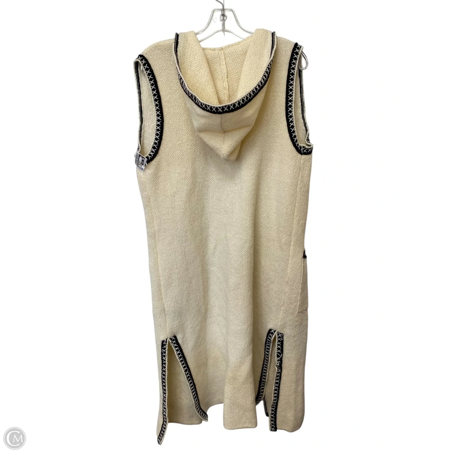 Sweater Cardigan By Do Everything In Love In Cream, Size: Osfm