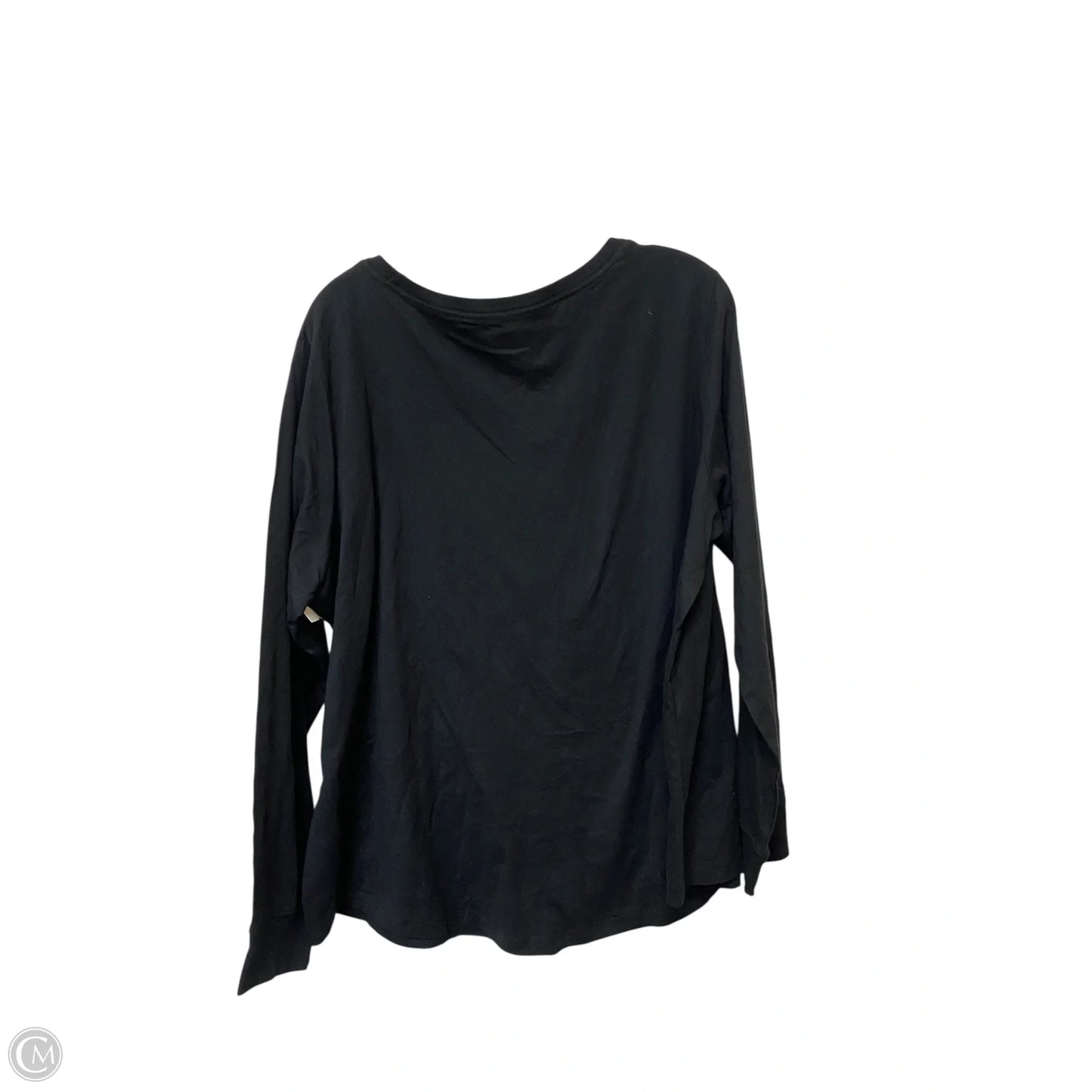Top Long Sleeve By Nike Apparel In Black, Size: 2x