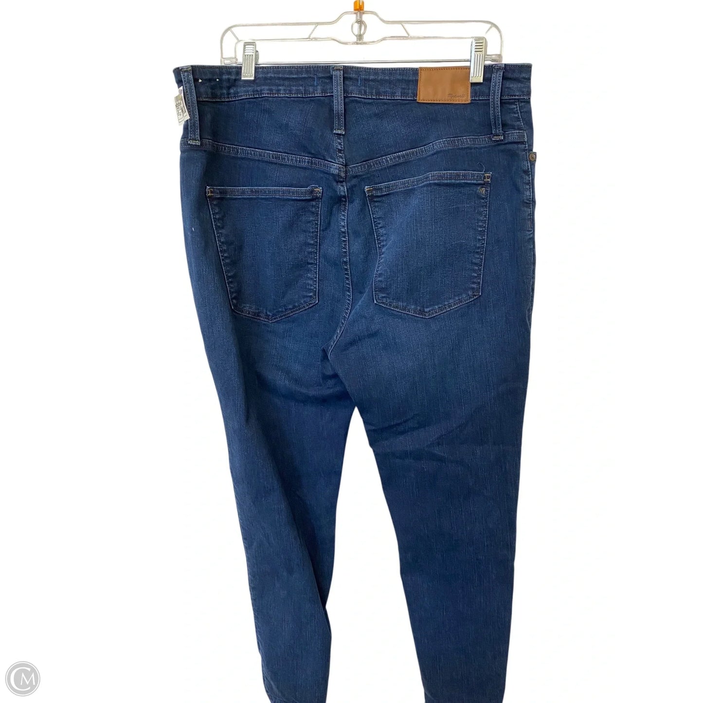 Jeans Skinny By Madewell In Blue Denim, Size: 14p