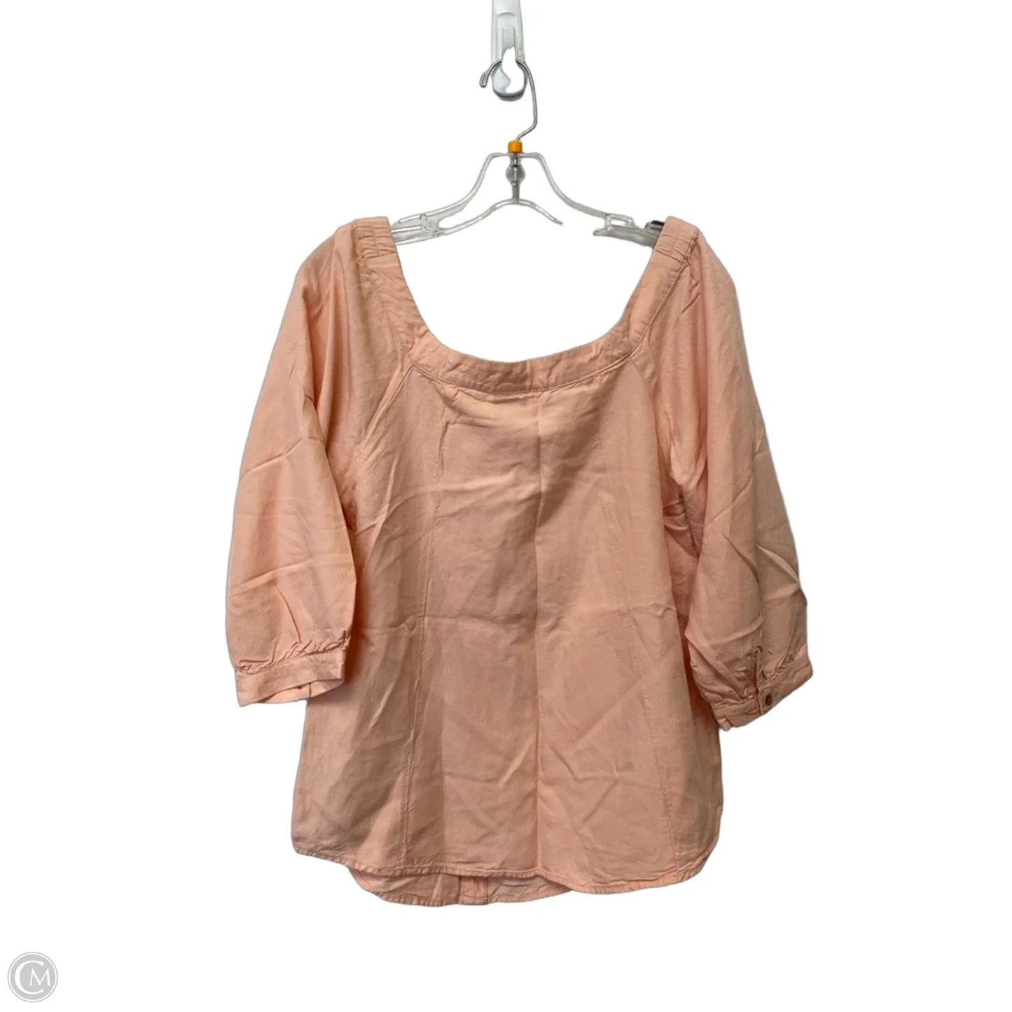 Top 3/4 Sleeve By Maeve In Pink, Size: S