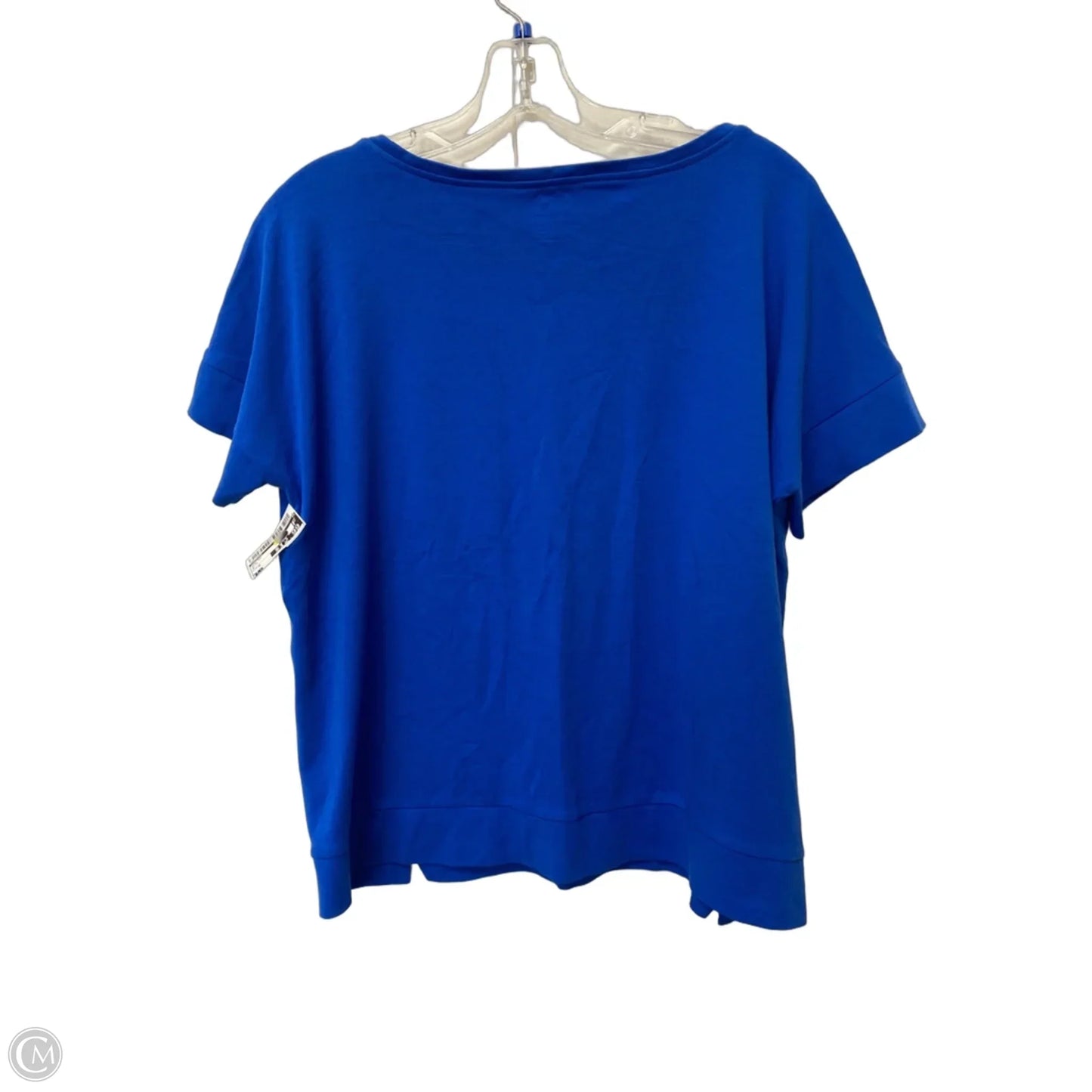 Top Short Sleeve By Chicos In Blue, Size: M