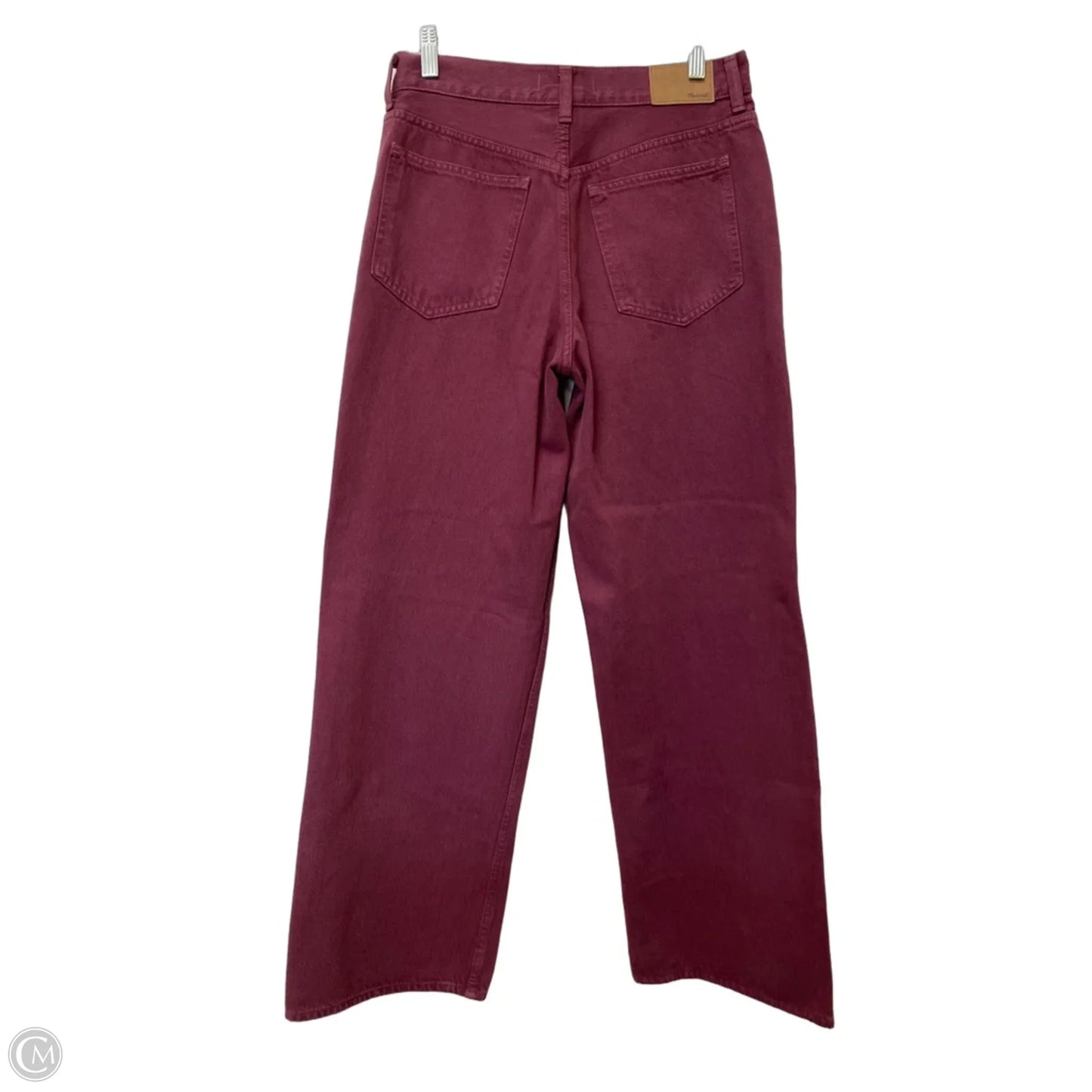 Pants Wide Leg By Madewell In Purple, Size: 26