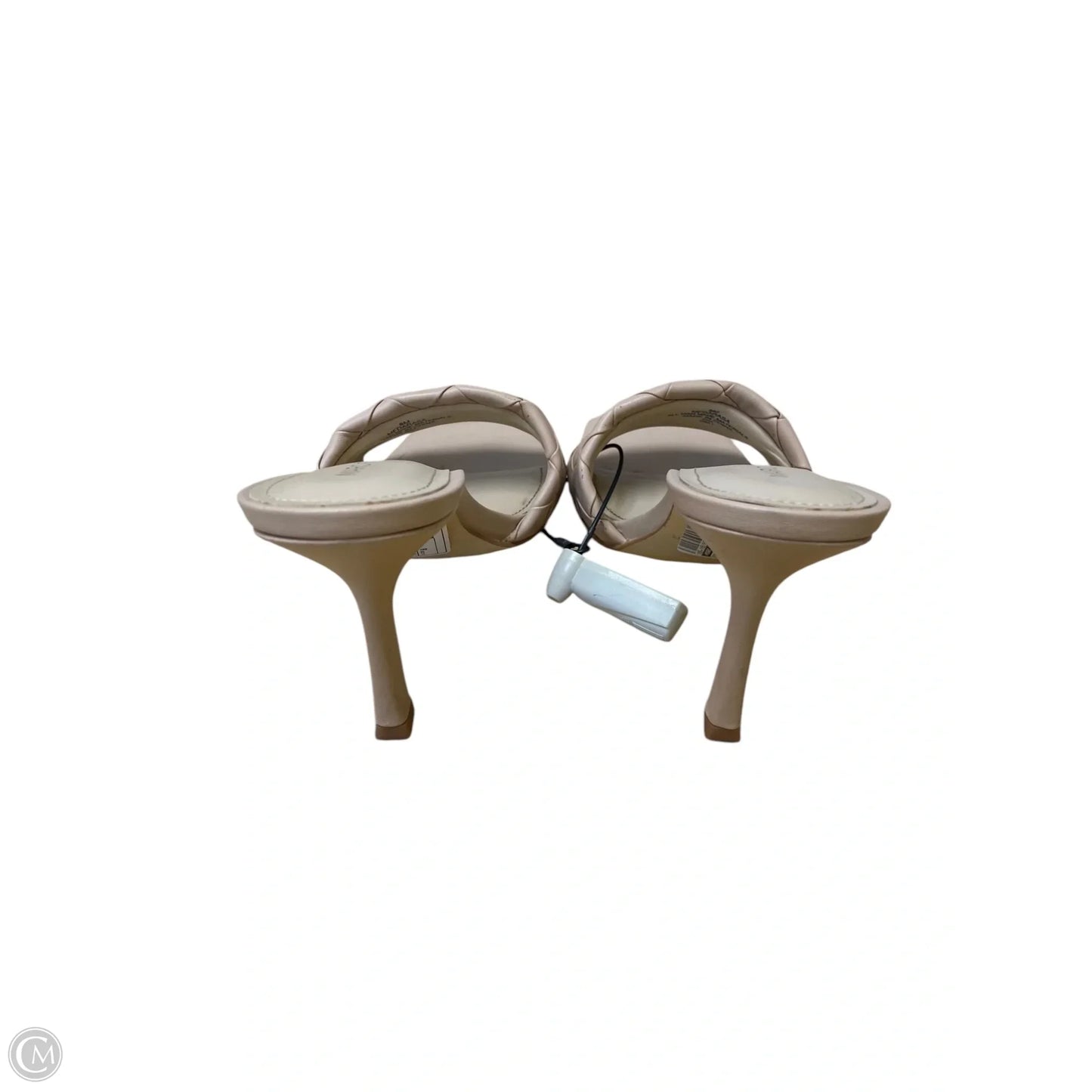 Sandals Heels Stiletto By Marc Fisher In Tan, Size: 8
