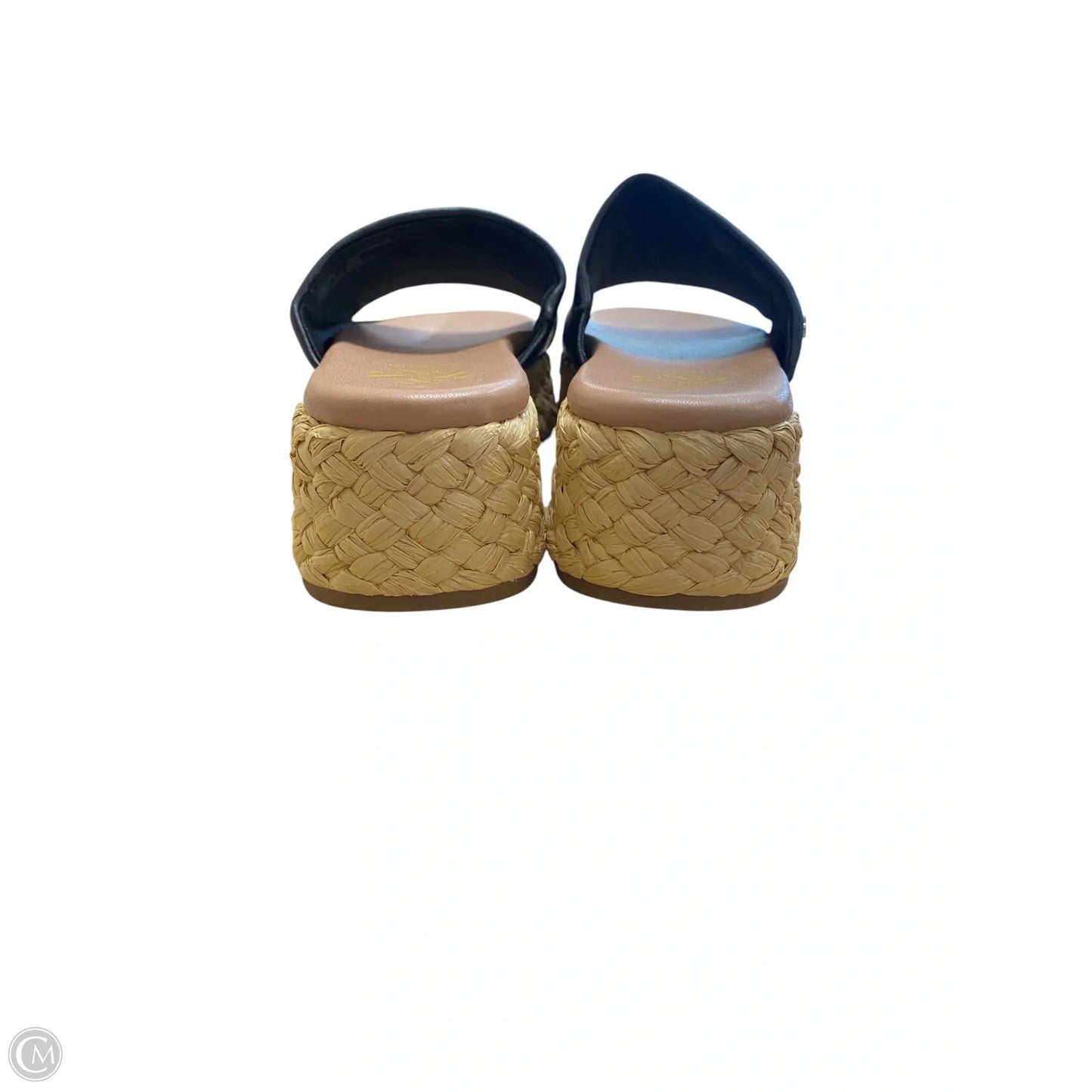 Sandals Heels Platform By Sam And Libby In Black, Size: 7