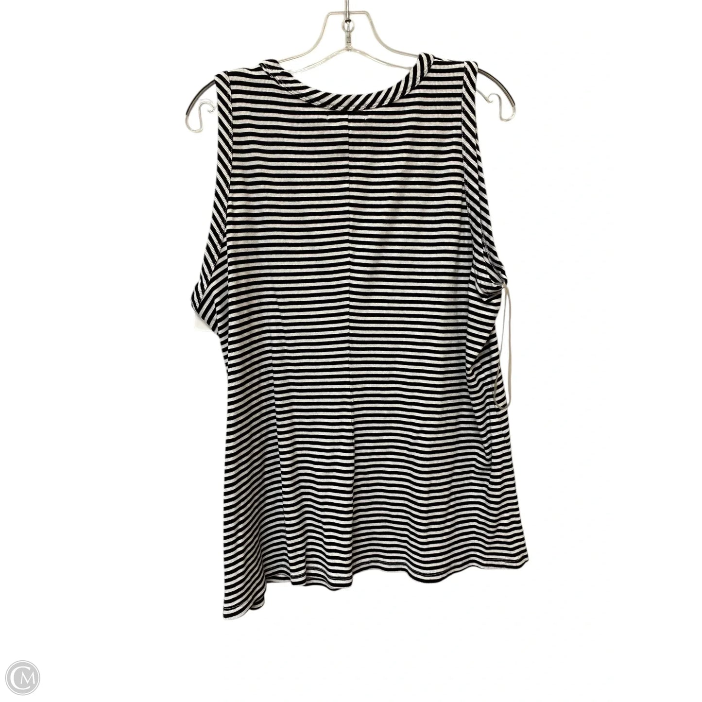 Top Sleeveless Basic By Lane Bryant In Striped Pattern, Size: 26