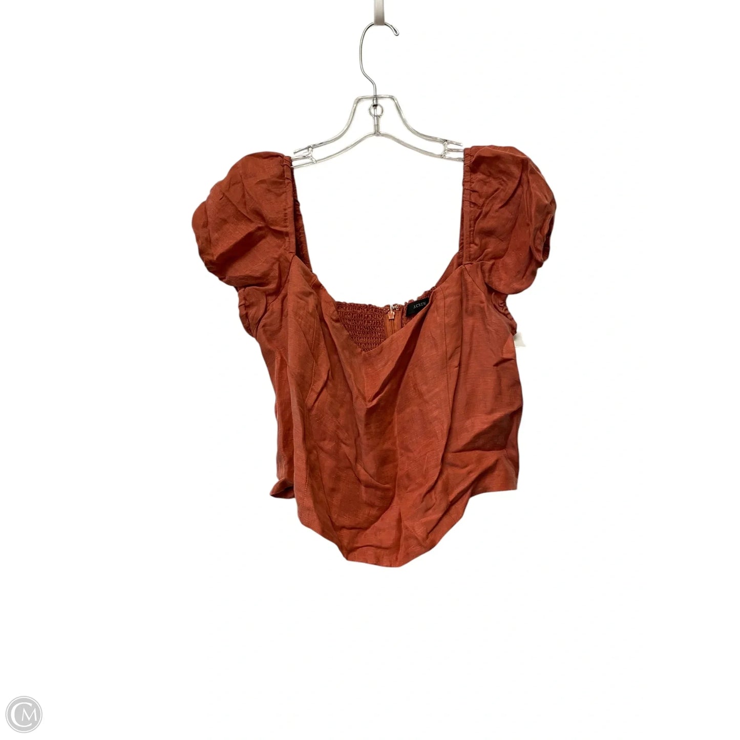 Top Short Sleeve By J. Crew In Pink, Size: 2x