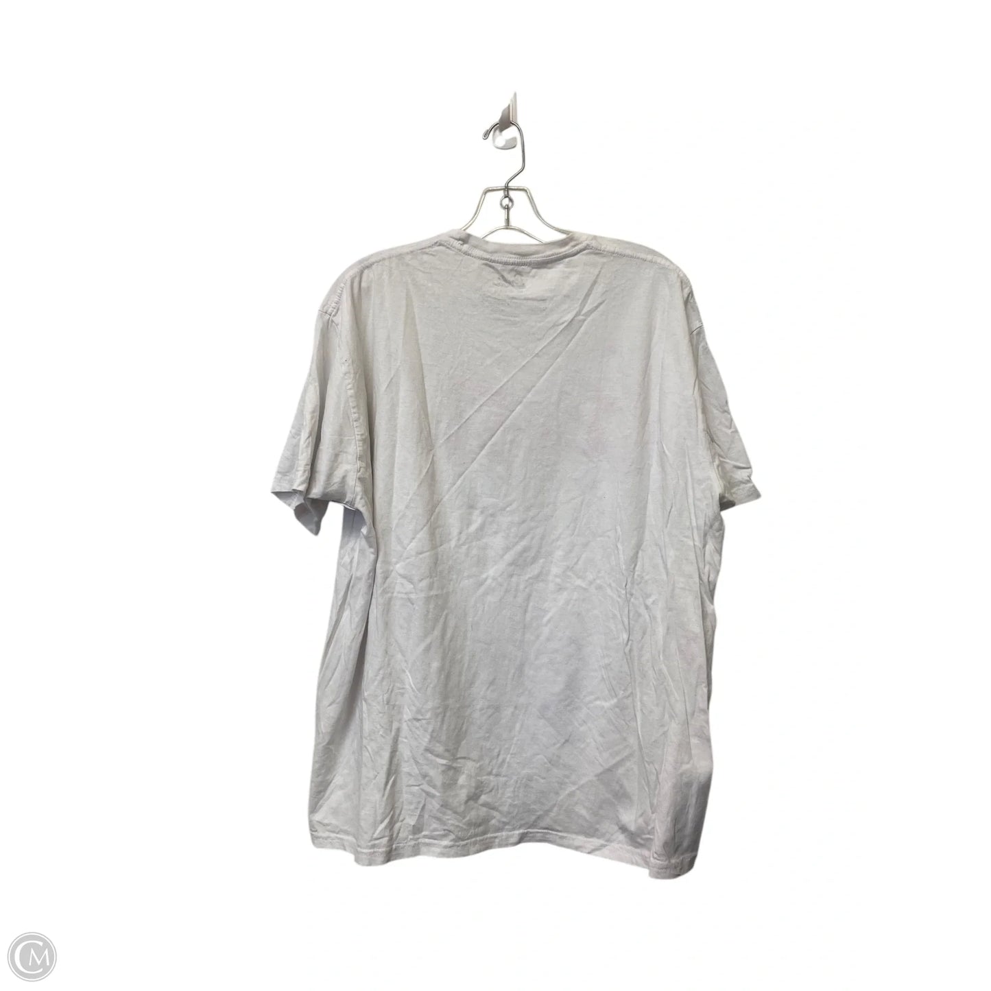 Top Short Sleeve By Clothes Mentor In White, Size: Xs