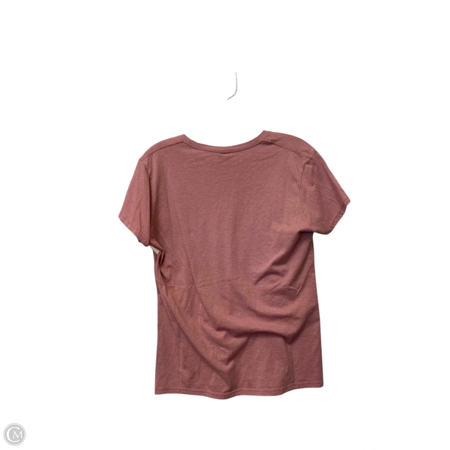 Top Short Sleeve Basic By Gildan In Pink, Size: L