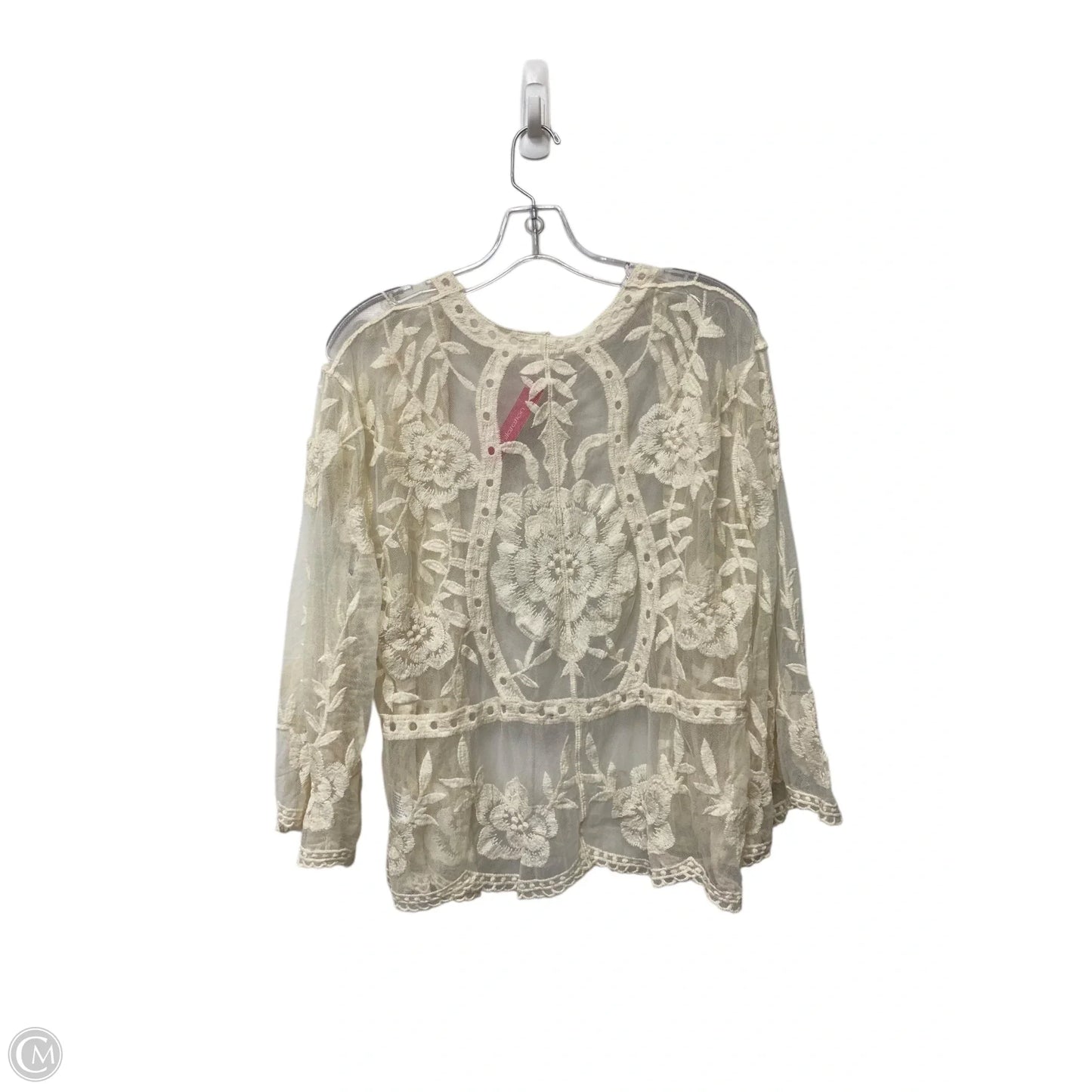 Shawl By Xhilaration In Cream, Size: M