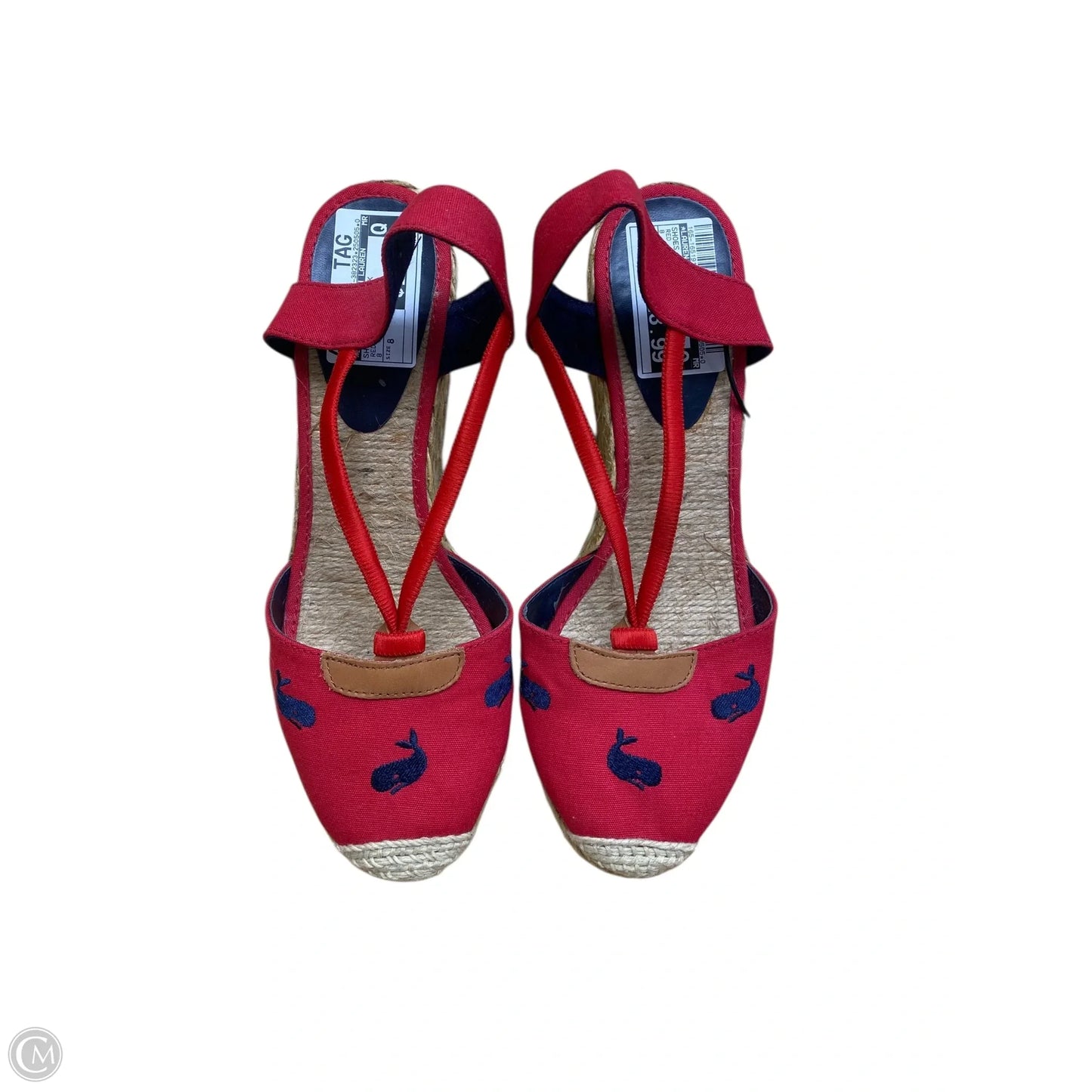 Shoes Heels Block By Lauren By Ralph Lauren In Red, Size: 8