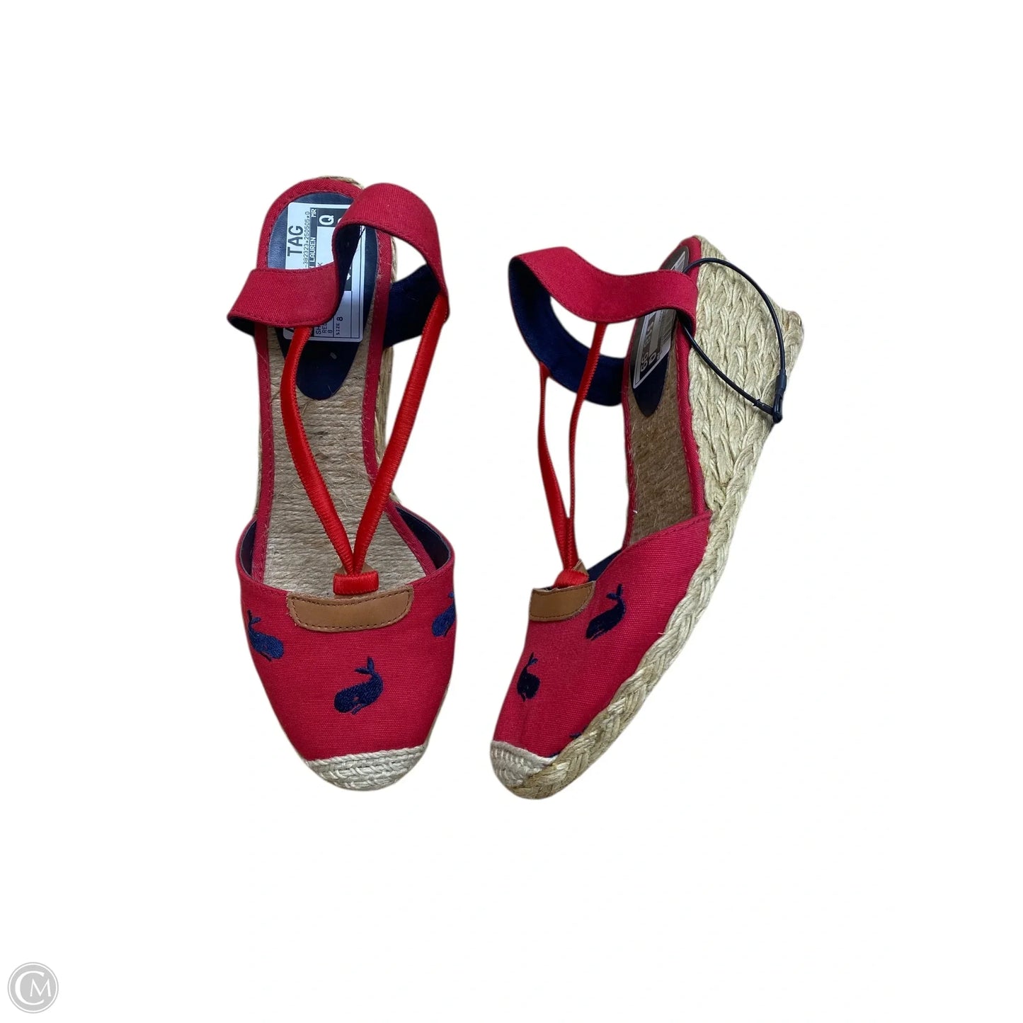 Shoes Heels Block By Lauren By Ralph Lauren In Red, Size: 8