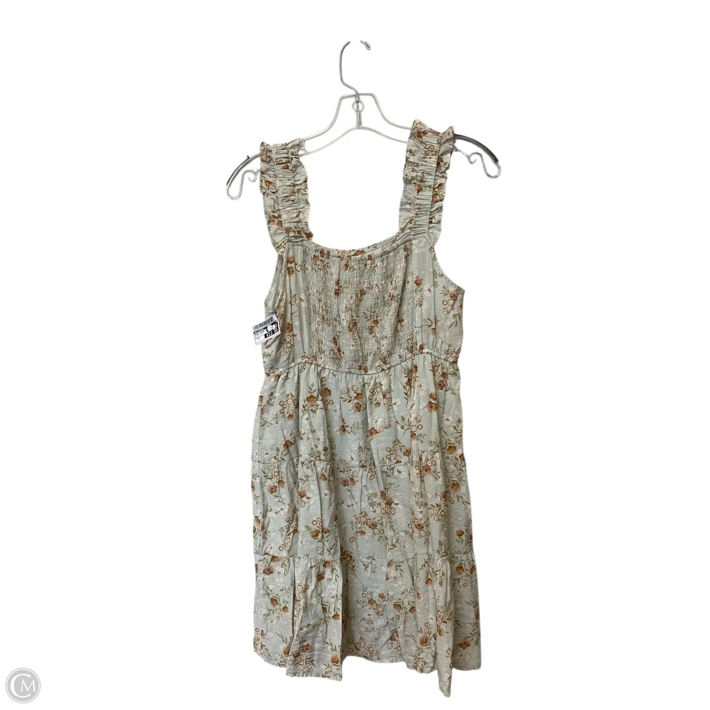 Dress Casual Midi By Blu Pepper In Floral Print, Size: M