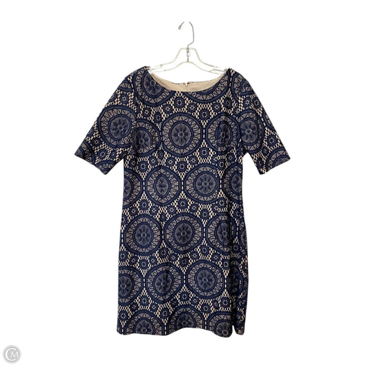 Dress Casual Midi By Madison Leigh In Blue, Size: 16
