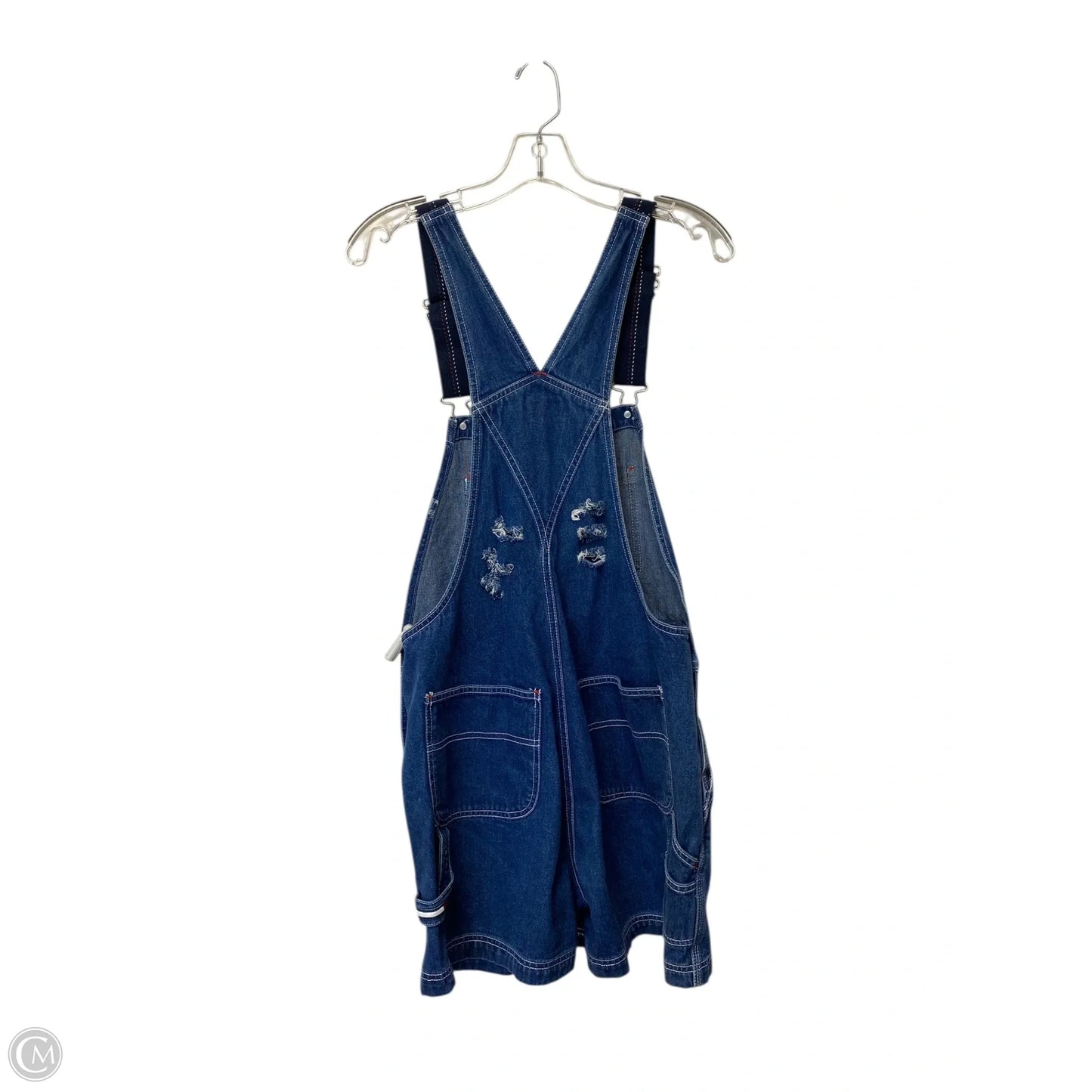 Shortalls By Tommy Hilfiger In Blue Denim, Size: L