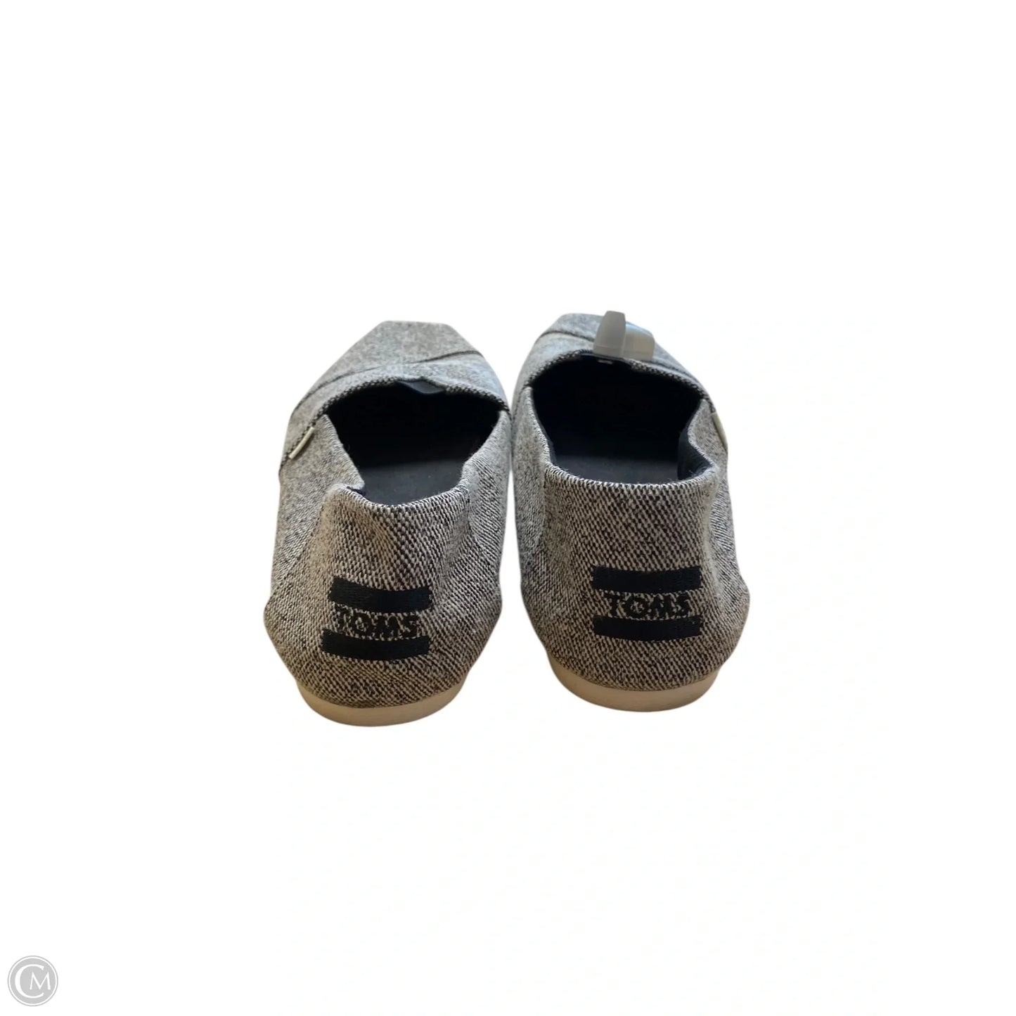 Shoes Flats By Toms In Grey, Size: 8