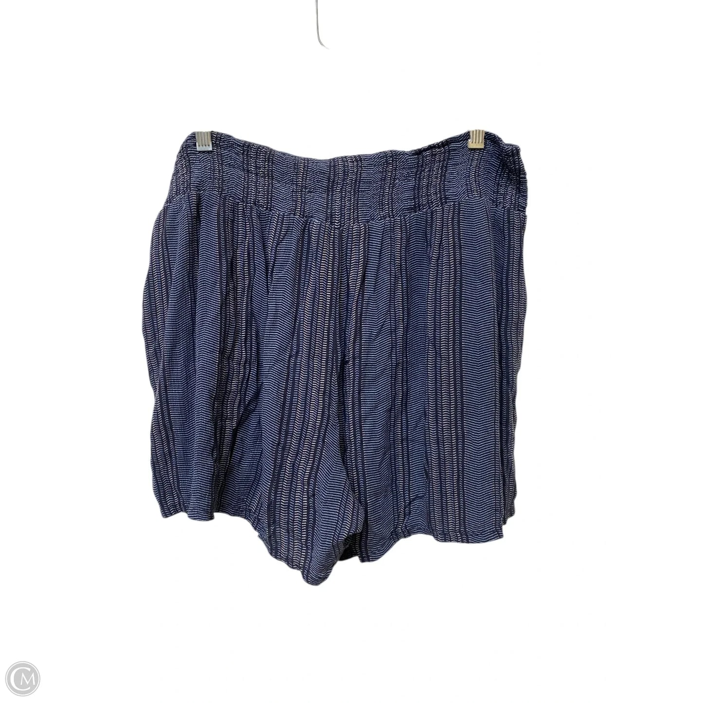 Shorts By Three Dots In Blue, Size: Xl