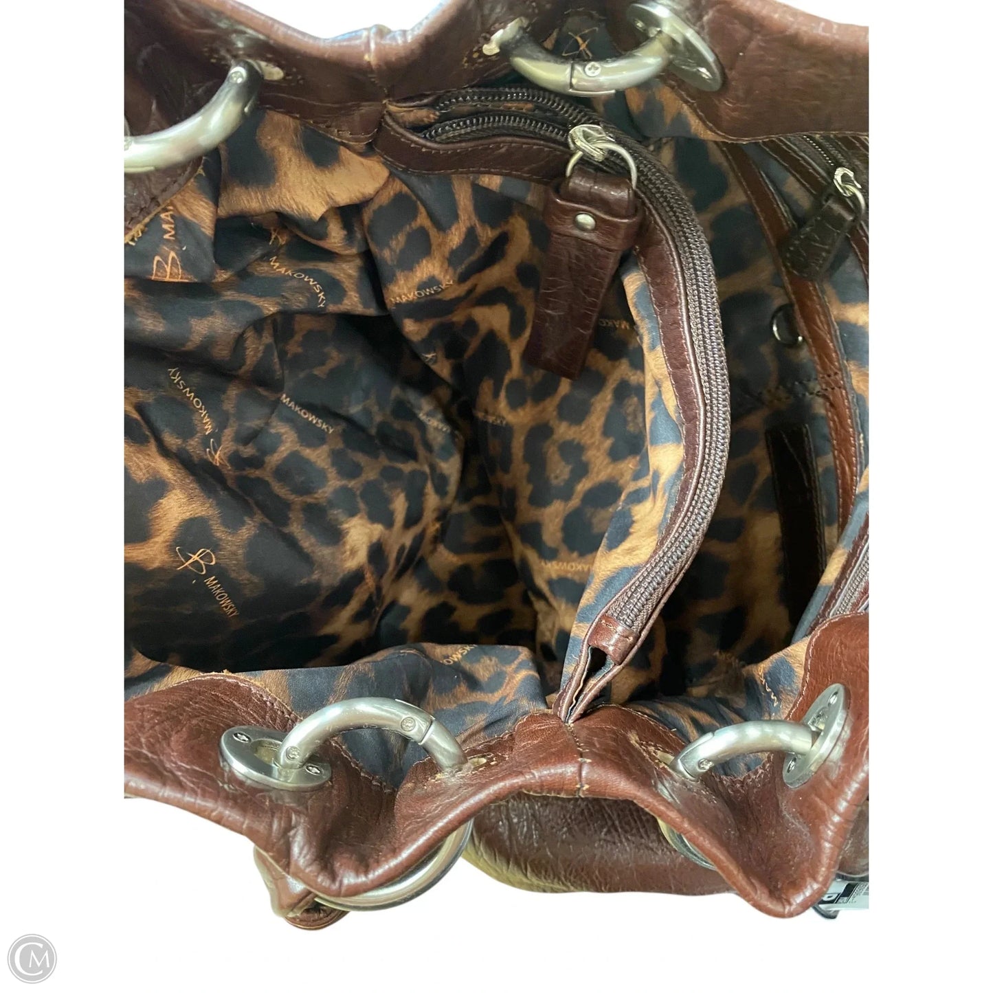 Handbag By B. Makowsky, Size: Large