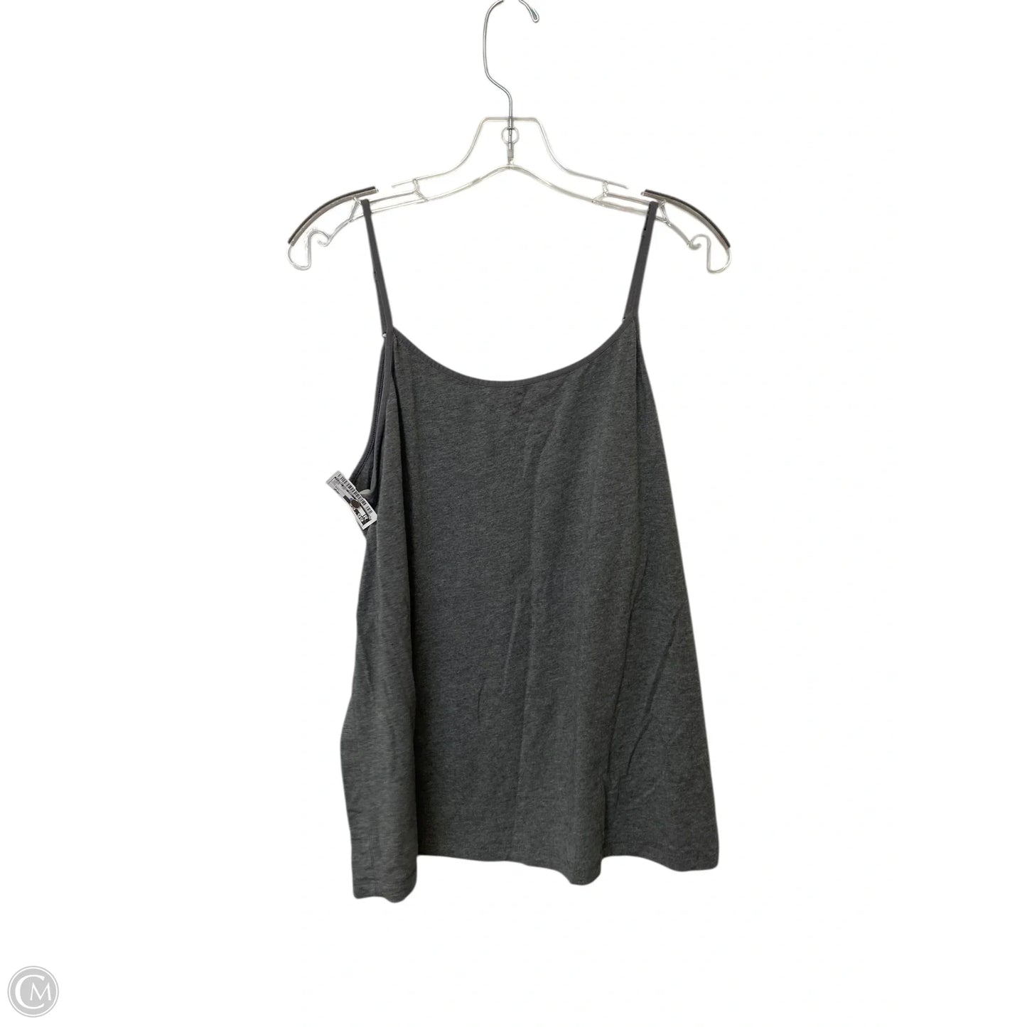 Tank Top By Time And Tru In Grey, Size: Xxl