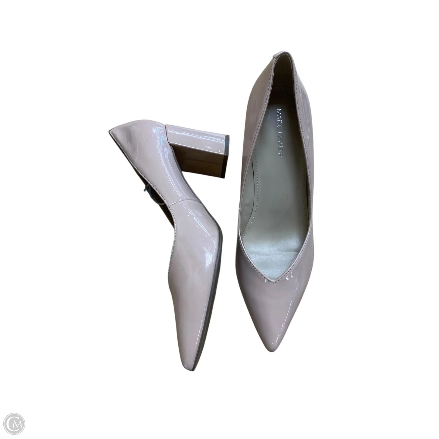 Shoes Heels Block By Marc Fisher In Tan, Size: 10