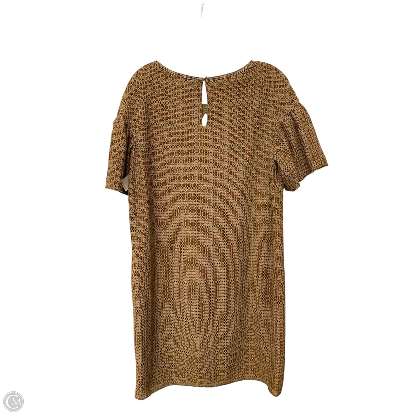 Dress Casual Short By Clothes Mentor In Tan, Size: L