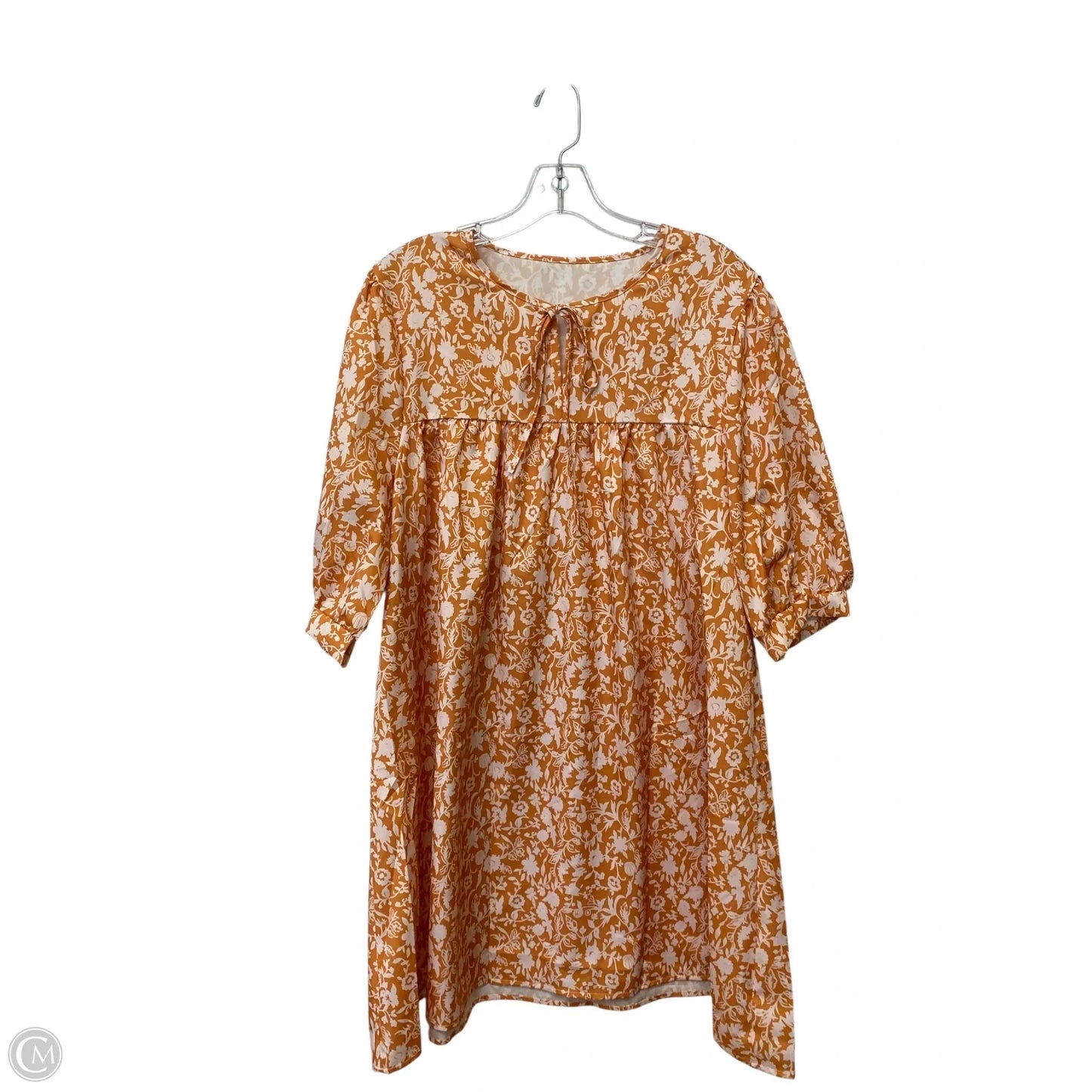 Dress Casual Short By Cmf In Orange, Size: 2x