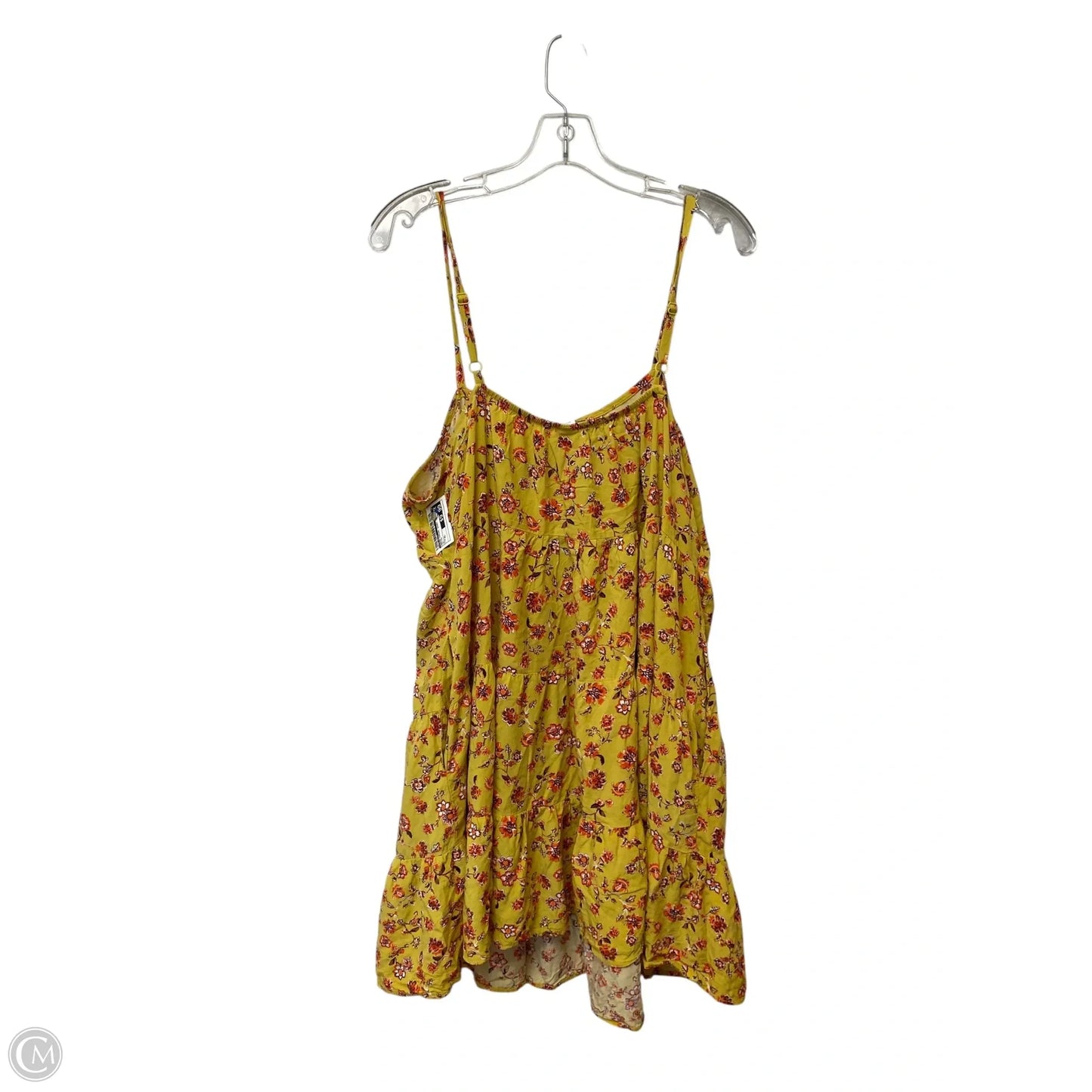 Dress Casual Short By Old Navy In Yellow, Size: Xl