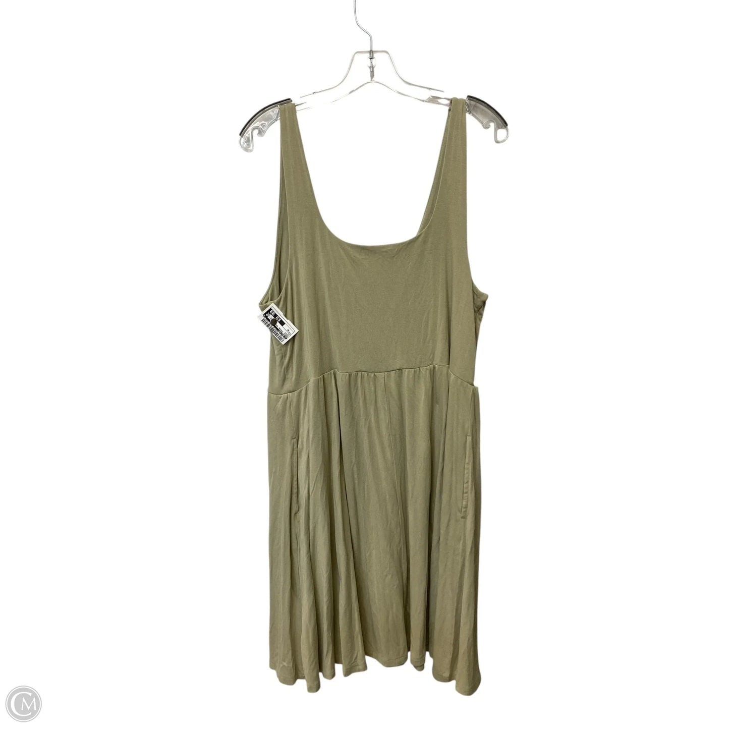 Dress Casual Short By A New Day In Green, Size: Xl