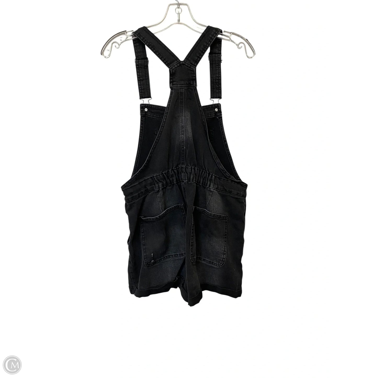 Shortalls By No Boundaries In Black, Size: L