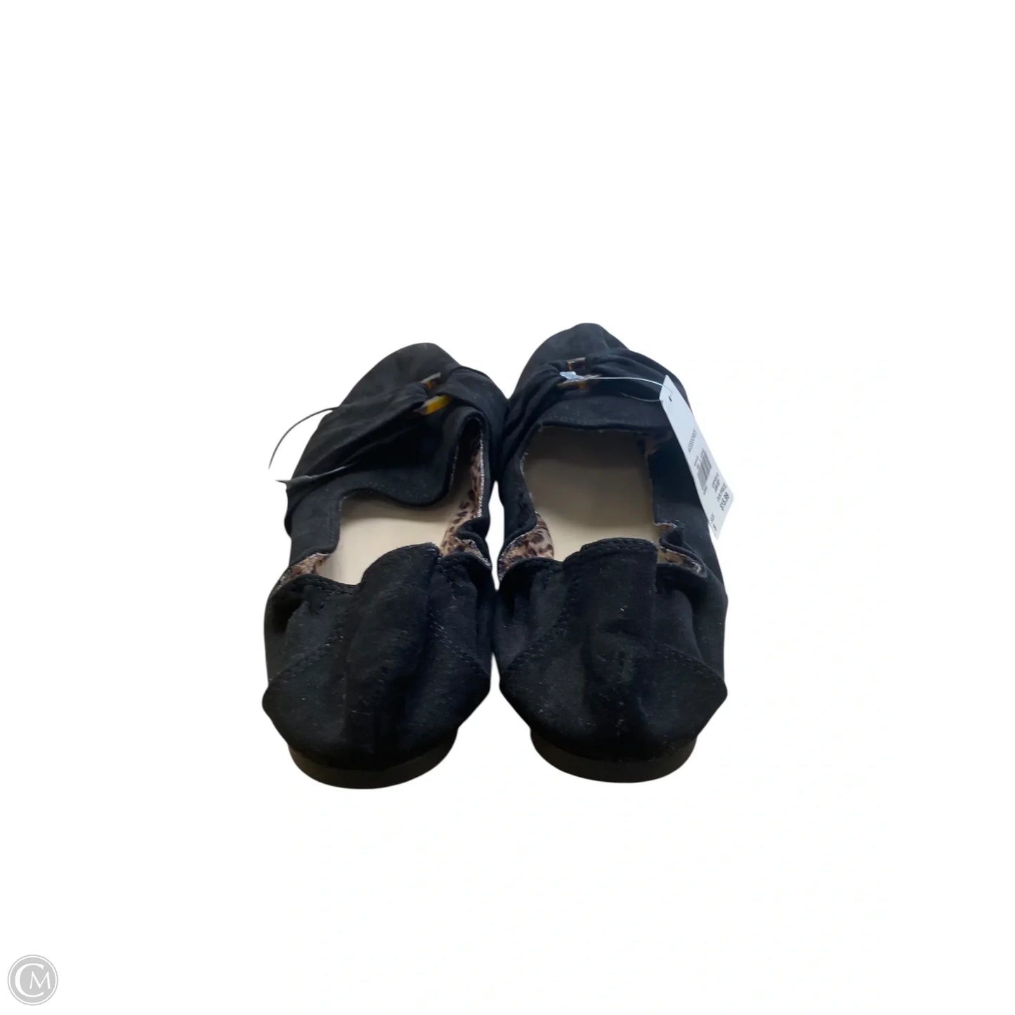 Shoes Flats By Cato In Black, Size: 9