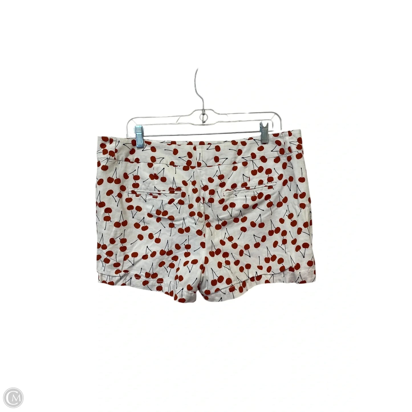 Shorts By Loft In Red & White, Size: 12