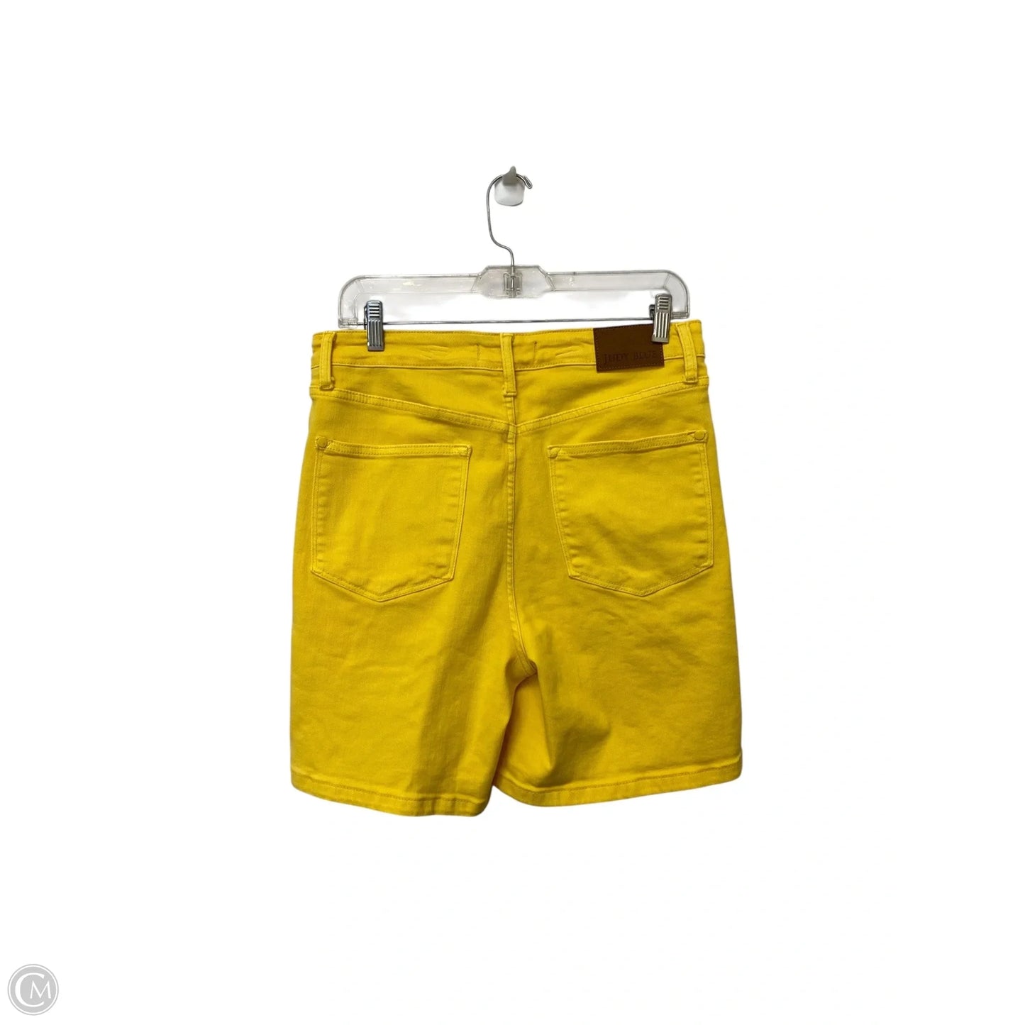 Shorts By Judy Blue In Yellow, Size: Xl
