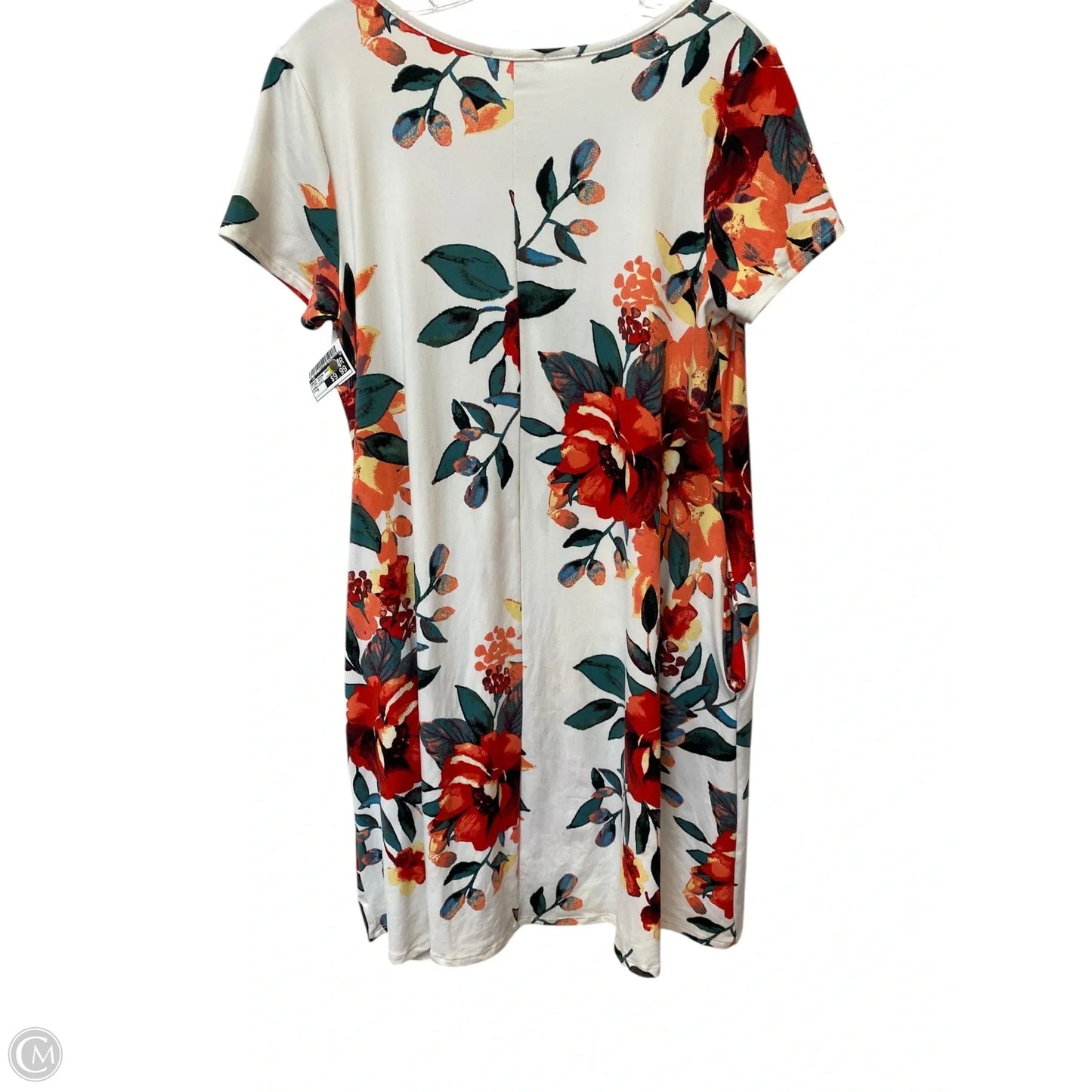 Dress Casual Short By Cme In Floral Print, Size: M