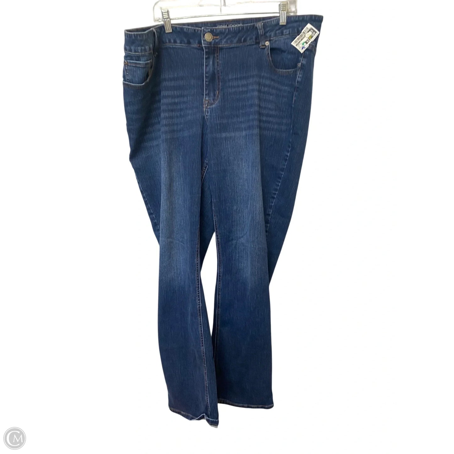Capris By Style And Company In Blue Denim, Size: 18