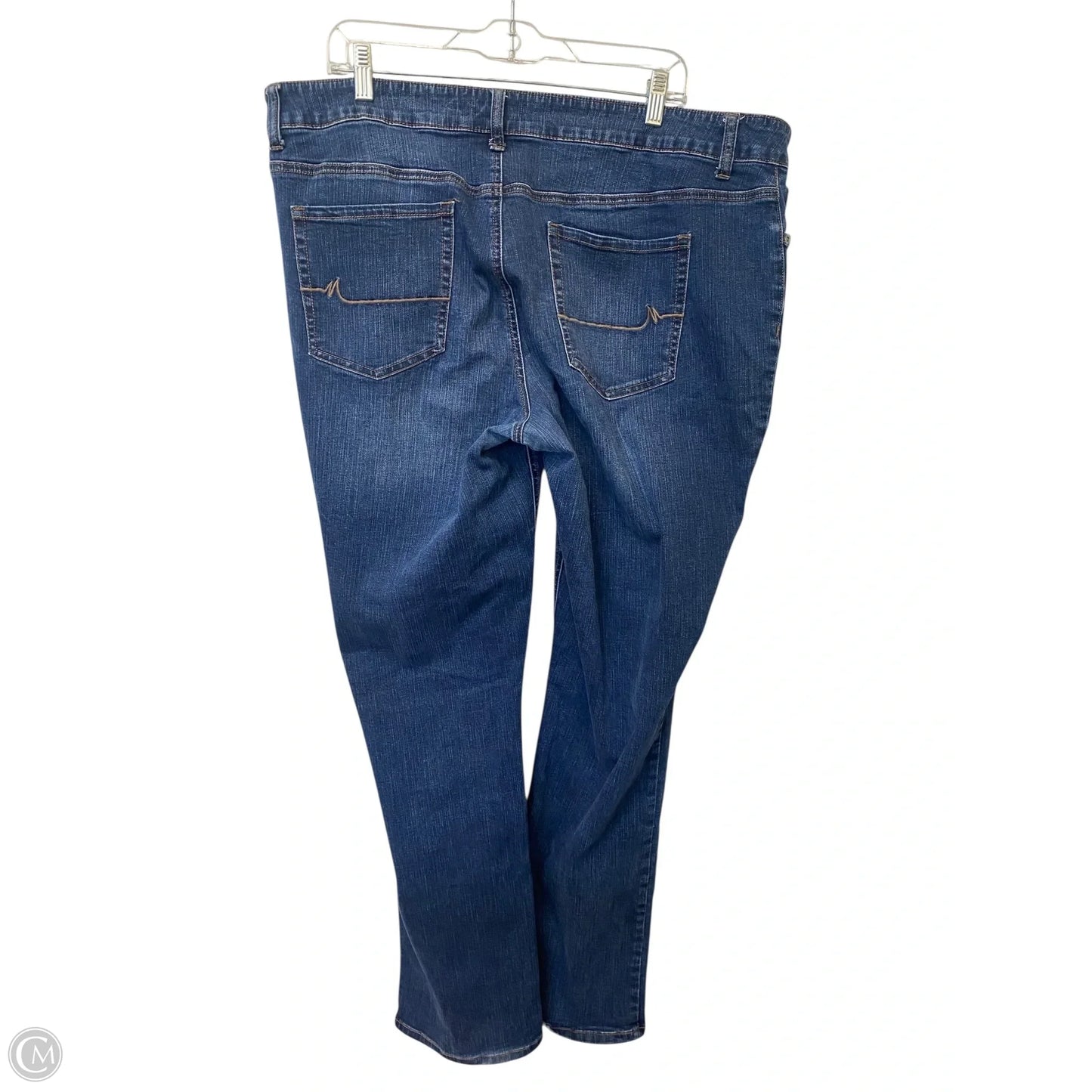 Capris By Style And Company In Blue Denim, Size: 18