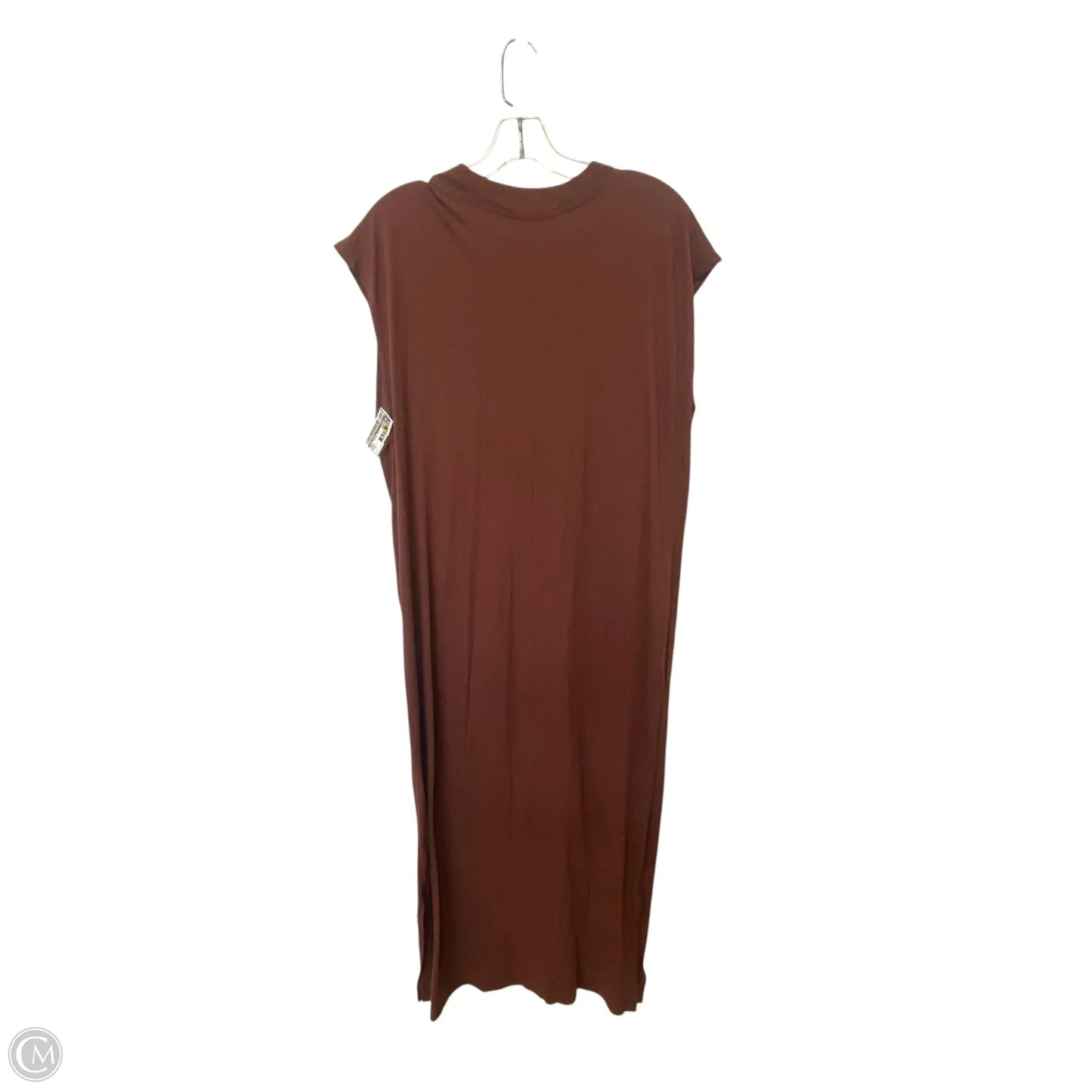 Dress Casual Maxi By Free People In Brown, Size: M
