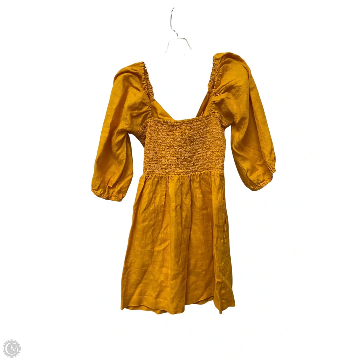 Dress Casual Short By Loft In Yellow, Size: Xs