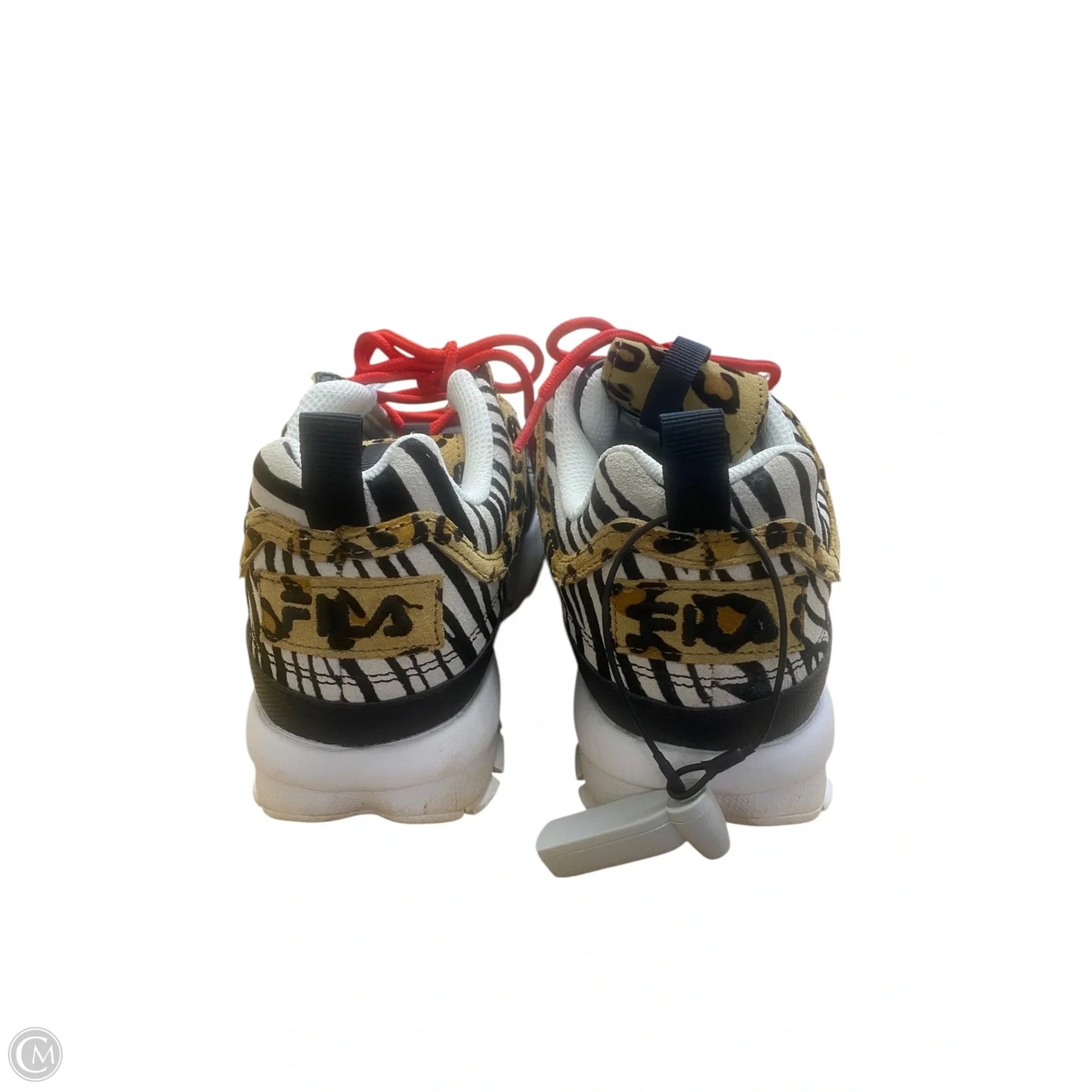 Shoes Sneakers By Fila In Animal Print, Size: 6.5