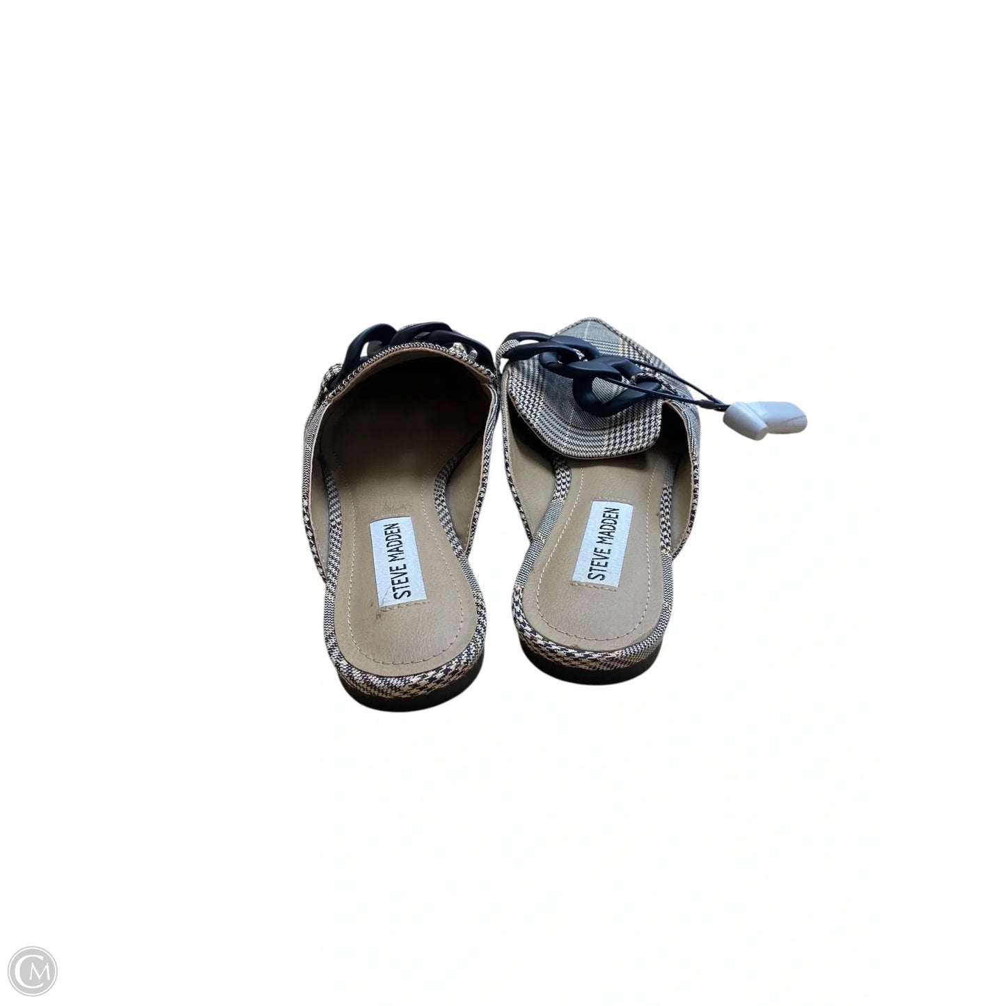 Shoes Flats By Steve Madden In Plaid Pattern, Size: 7
