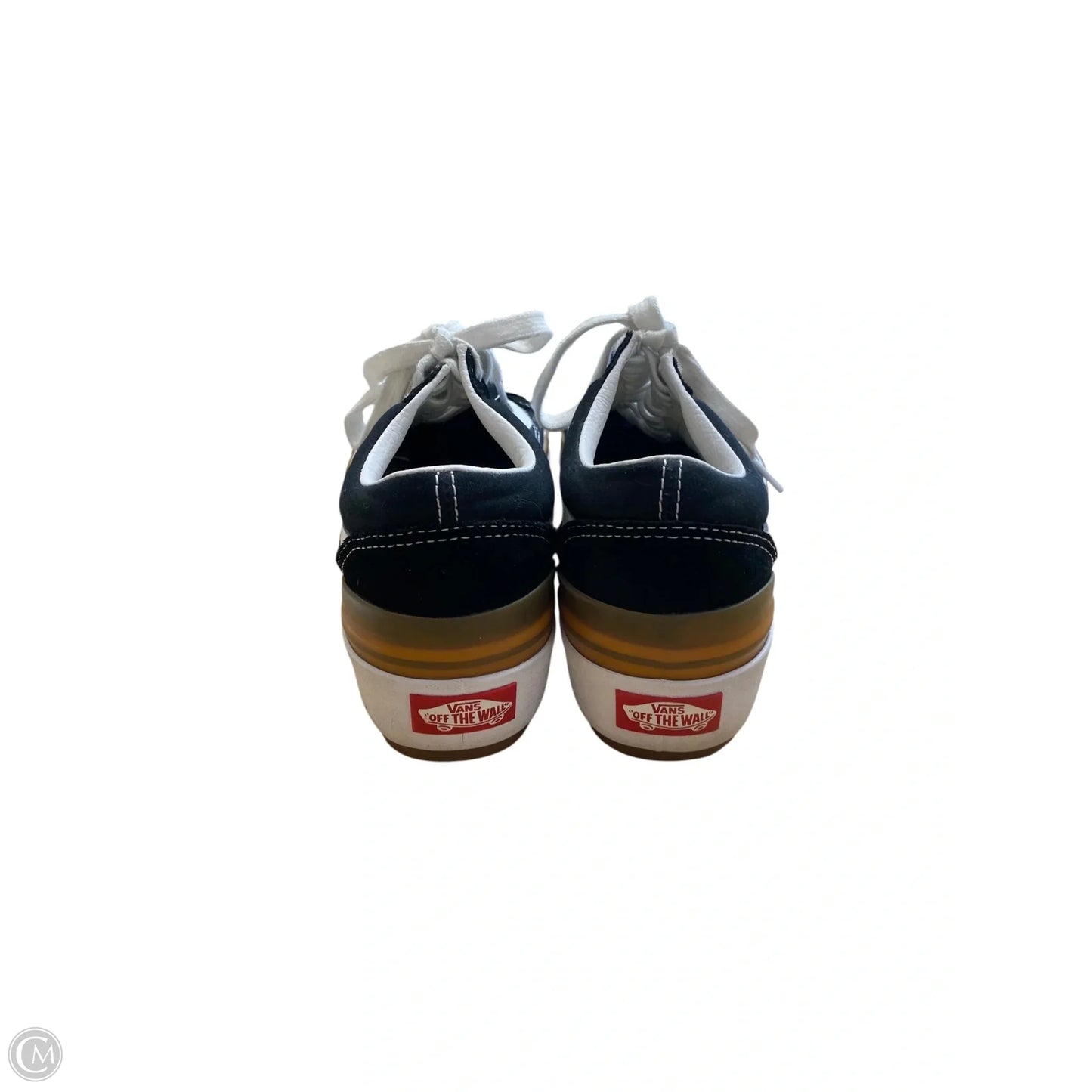 Shoes Heels Platform By Vans In Black, Size: 8