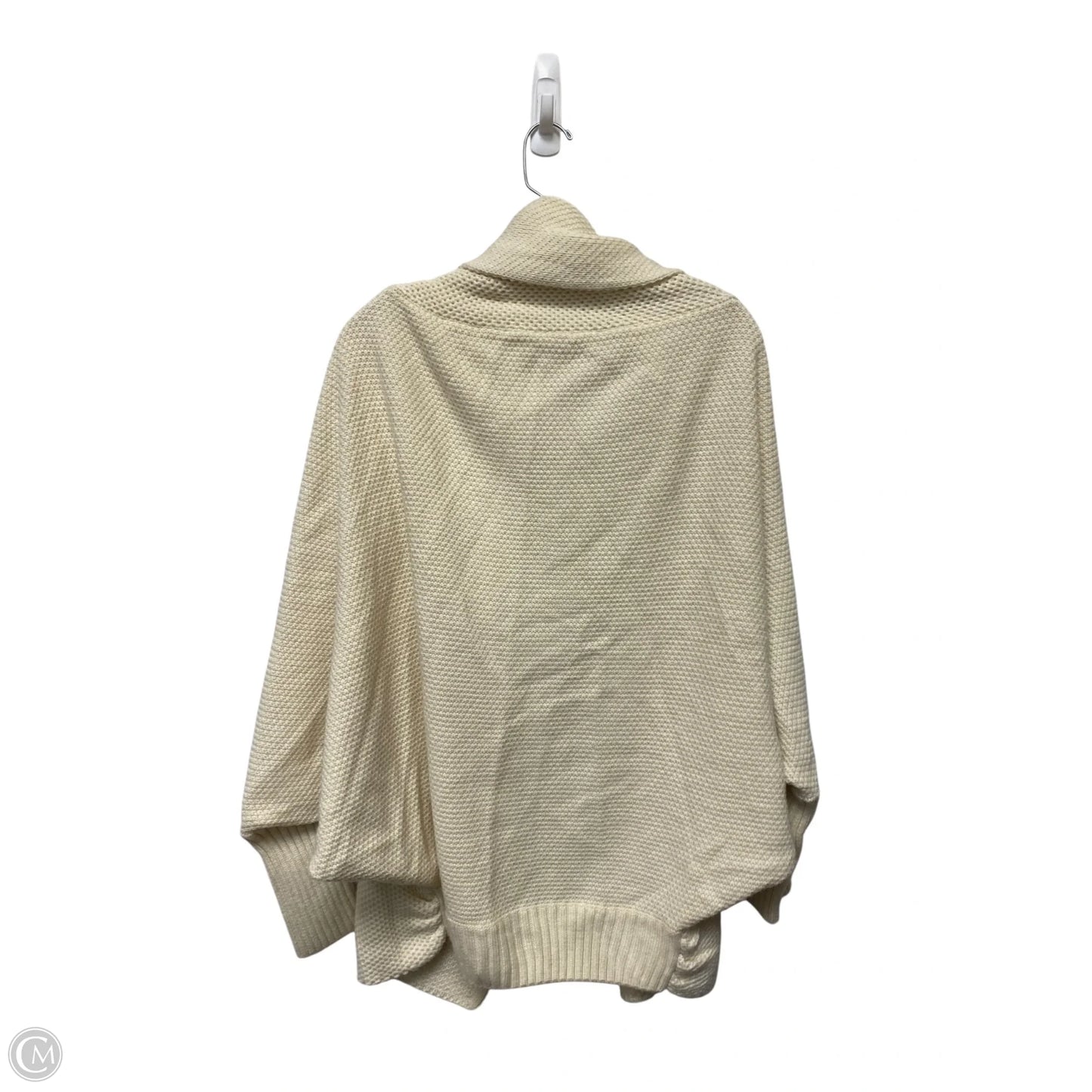Sweater Cardigan By Cme In Cream, Size: Osfm