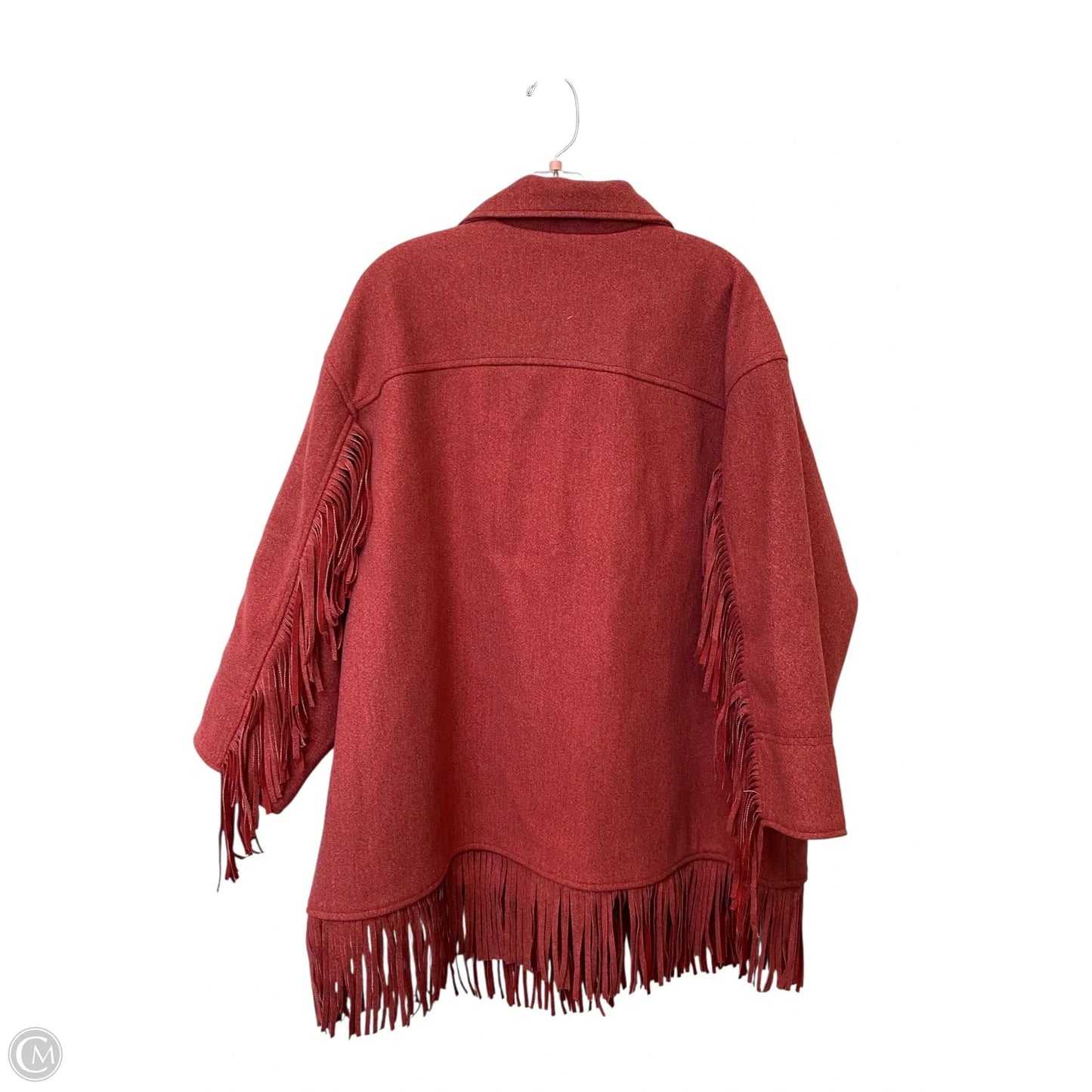 Coat Other By Cmc In Red, Size: 1x