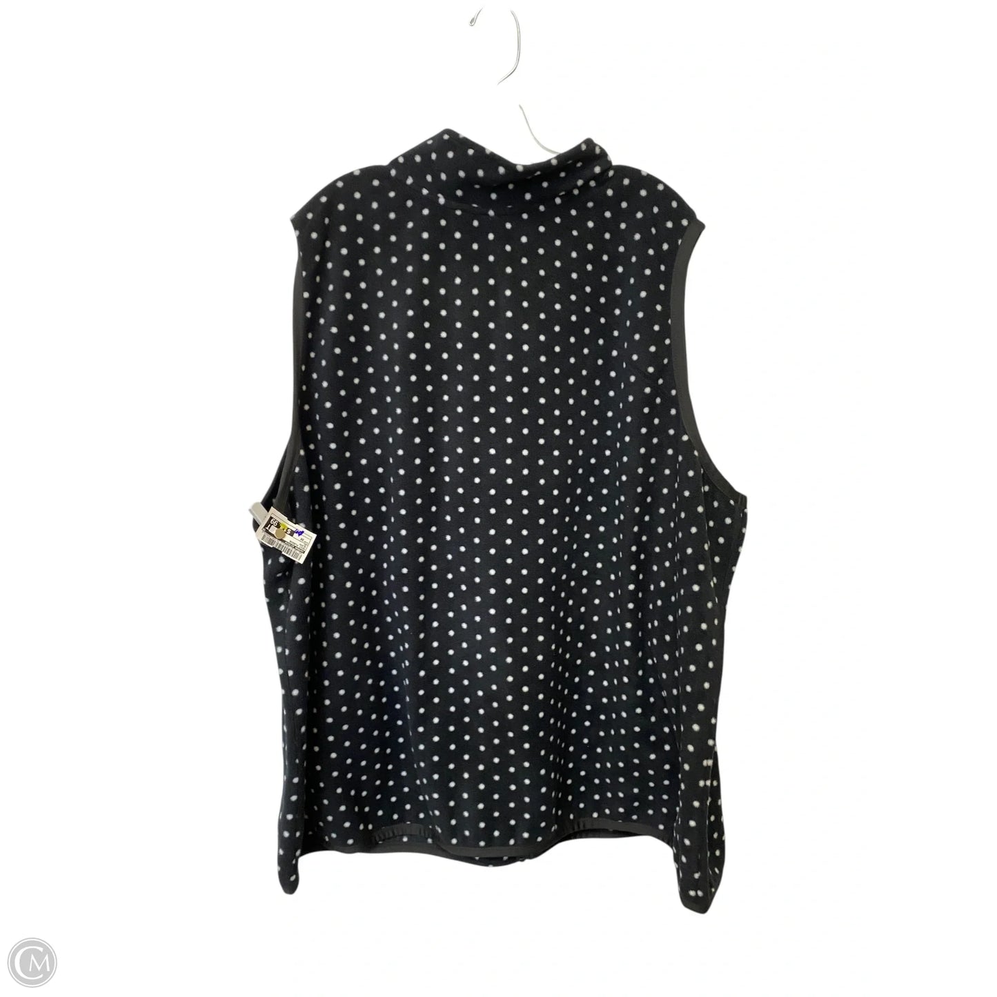 Vest Fleece By Woman Within In Black, Size: 3x